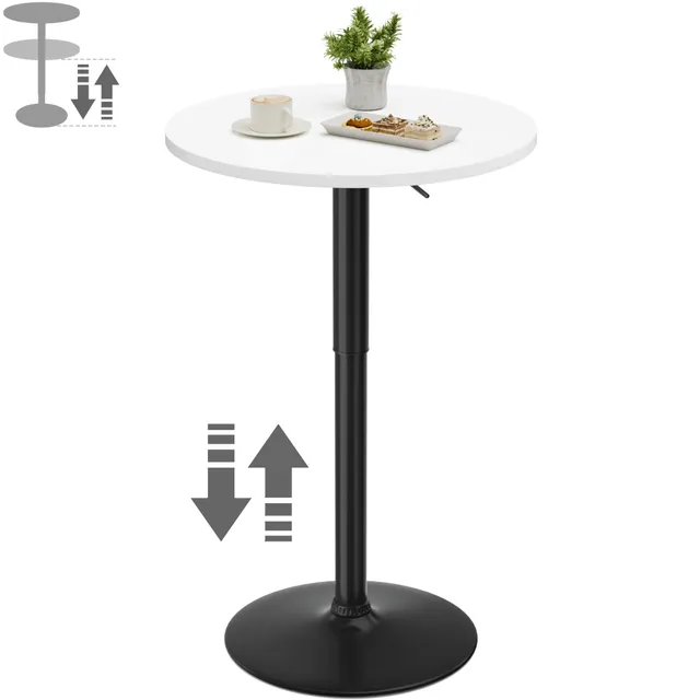 homall-bartisch-h-henverstellbar-rund-wei-silber image 1