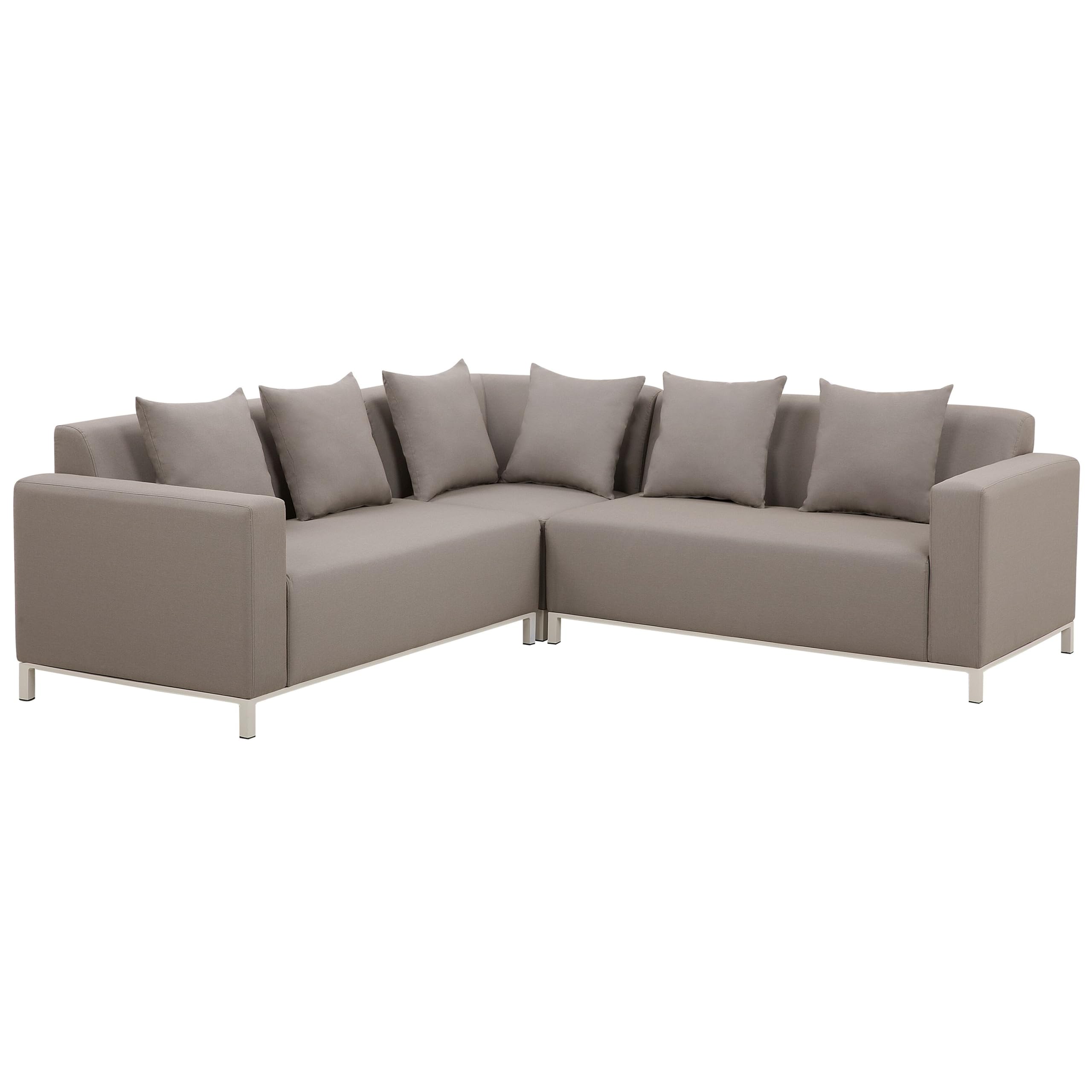 beliani-belize-lounge-set-ecksofa-beige-links-5-sitzer-tisch image 5
