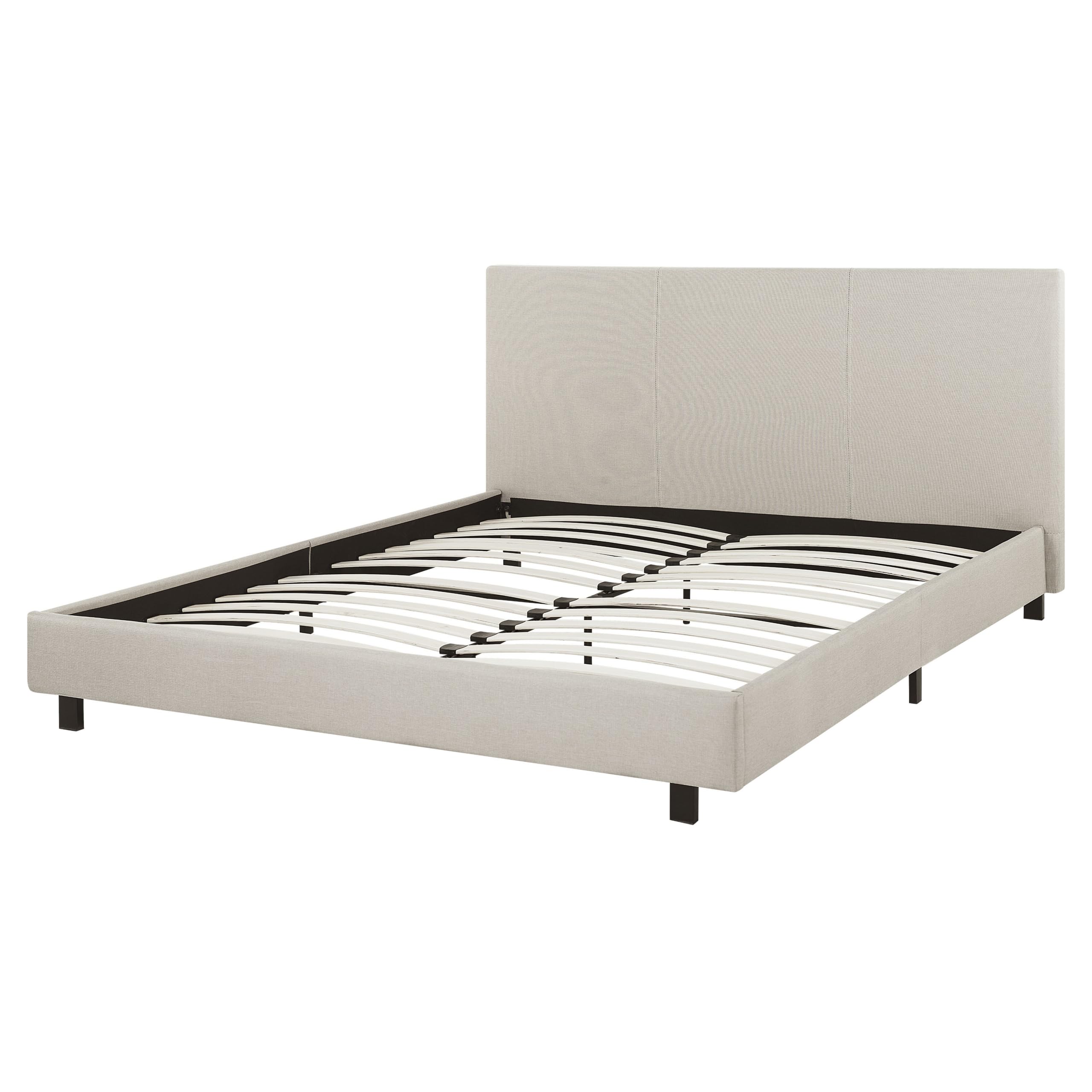 beliani-albi-polsterbett-160x200-beige-stoff-mit-lattenrost image 7