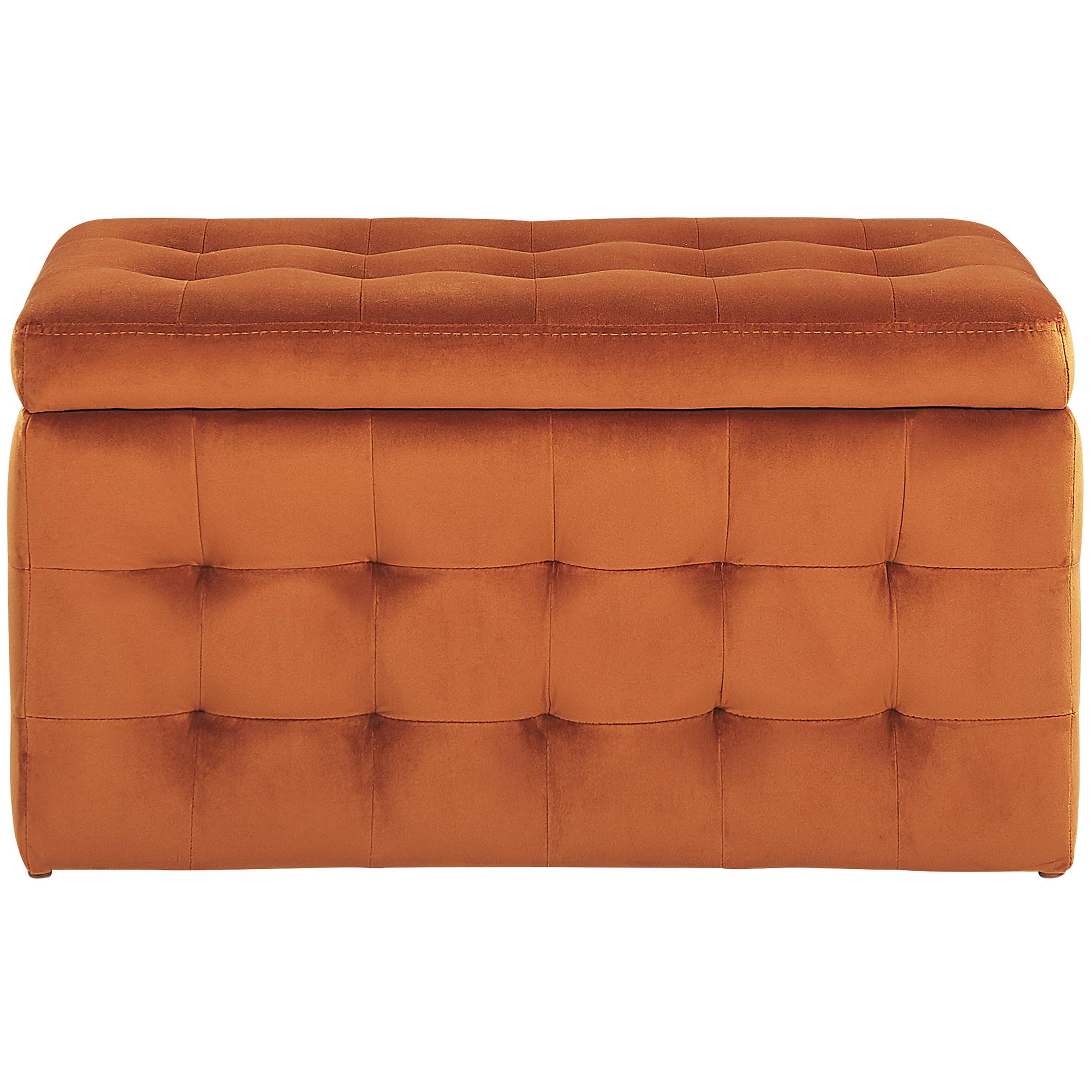 beliani-michigan-hocker-samt-orange-mit-stauraum-72-cm image 4