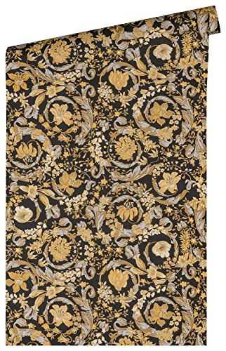 a-s-cr-ation-versace-387065-vliestapete-barock-gold-schwarz image 5