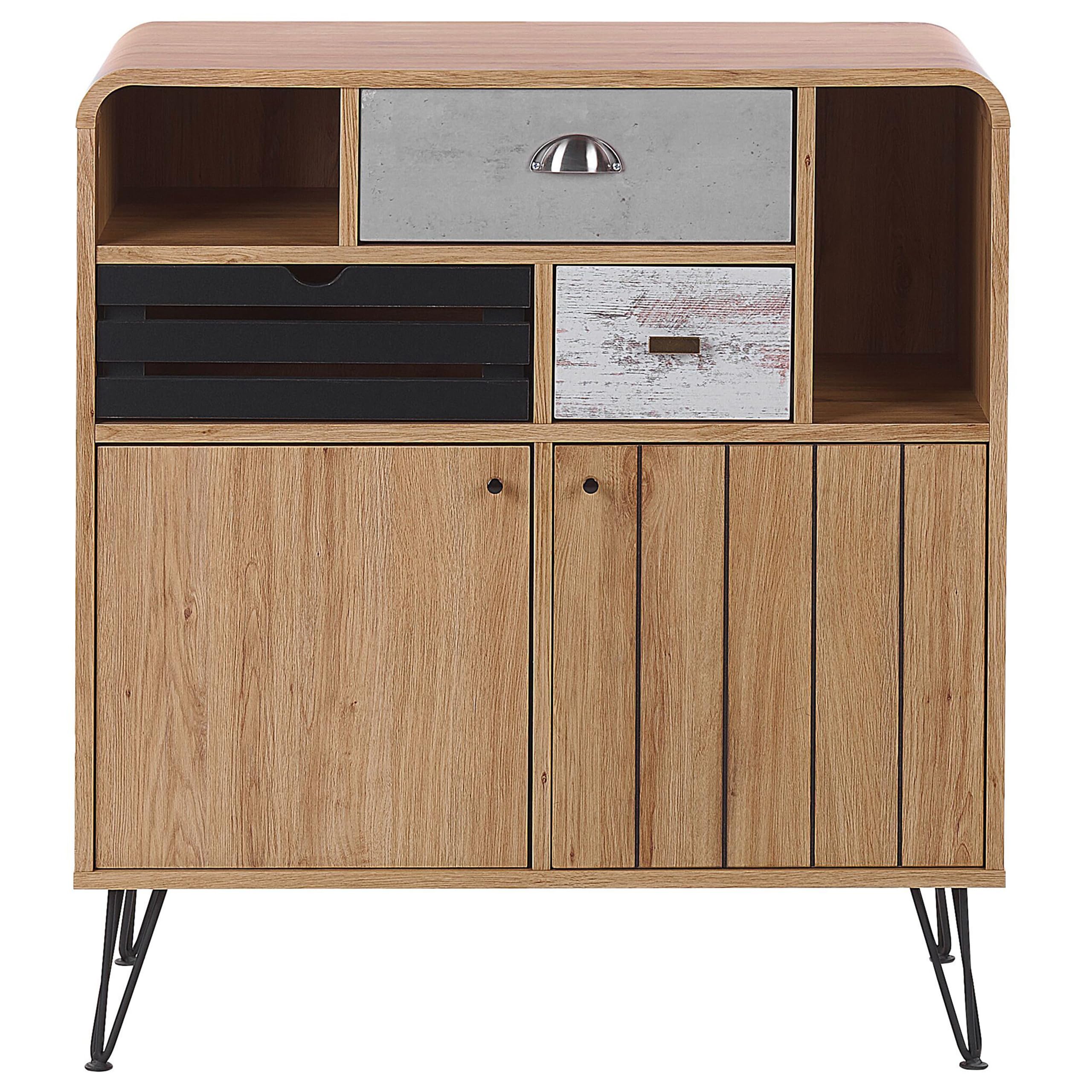 beliani-kyle-sideboard-retro-holz-hell-80-cm image 5
