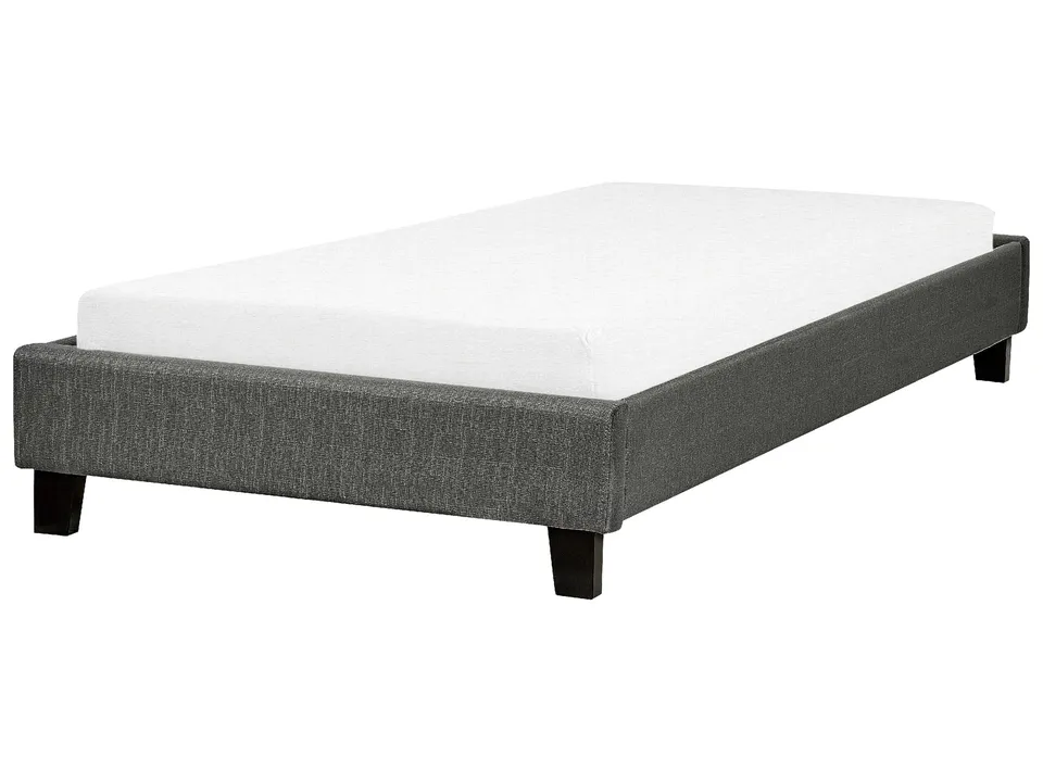 beliani-polsterbett-grau-leinenoptik-90x200-lattenrost image 1