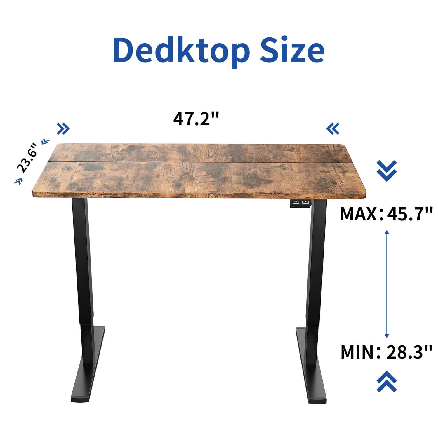 homall-standing-desk-h-henverstellbarer-schreibtisch-47-zoll-schwarz image 7