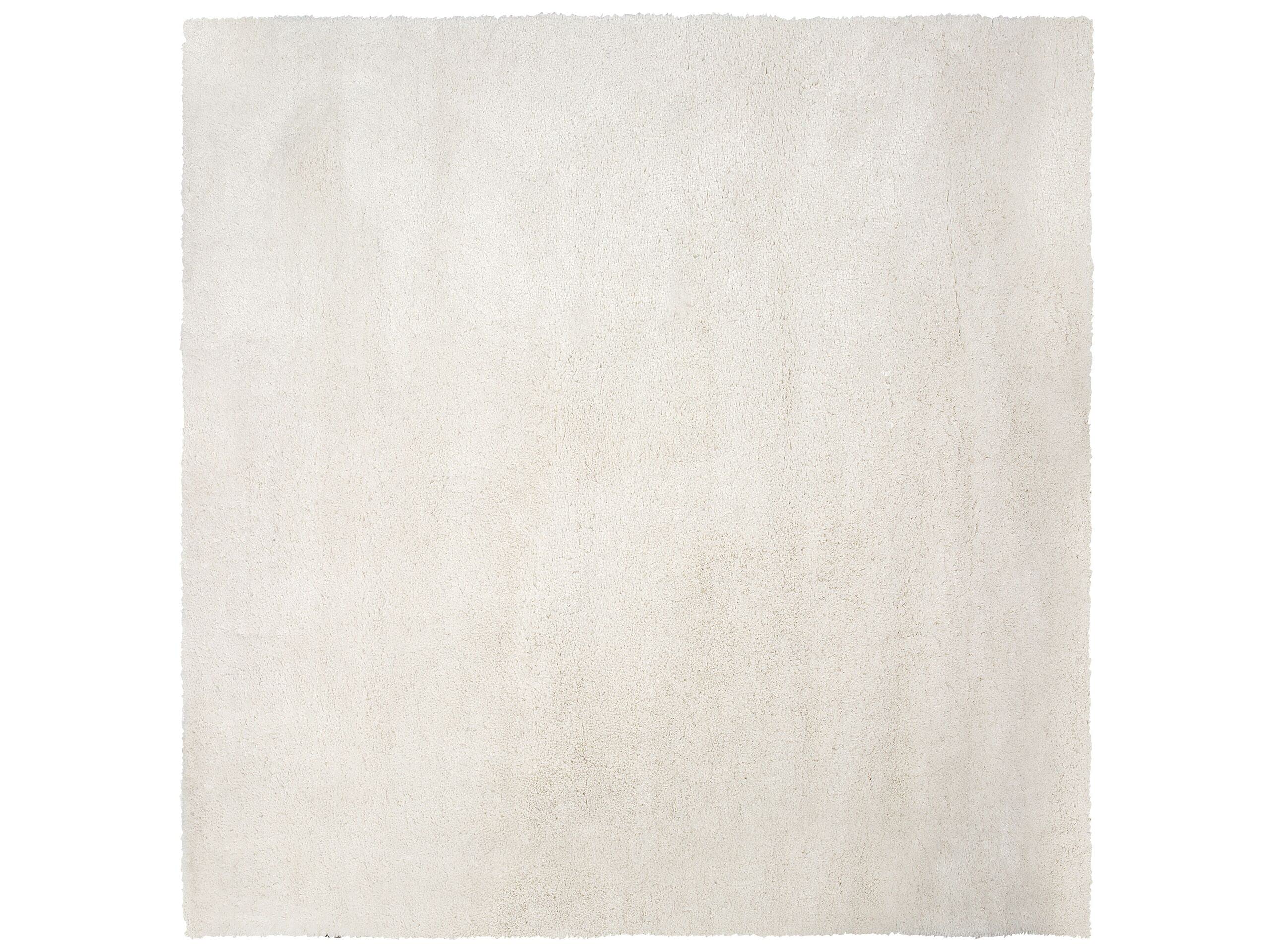 beliani-evren-shaggy-teppich-wei-200-x-200-cm-quadratisch image 1