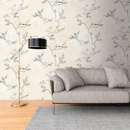 a-s-cr-ation-fototapeten-398841-fototapete-tier-creme-schwarz-1-59x2-8m image 5