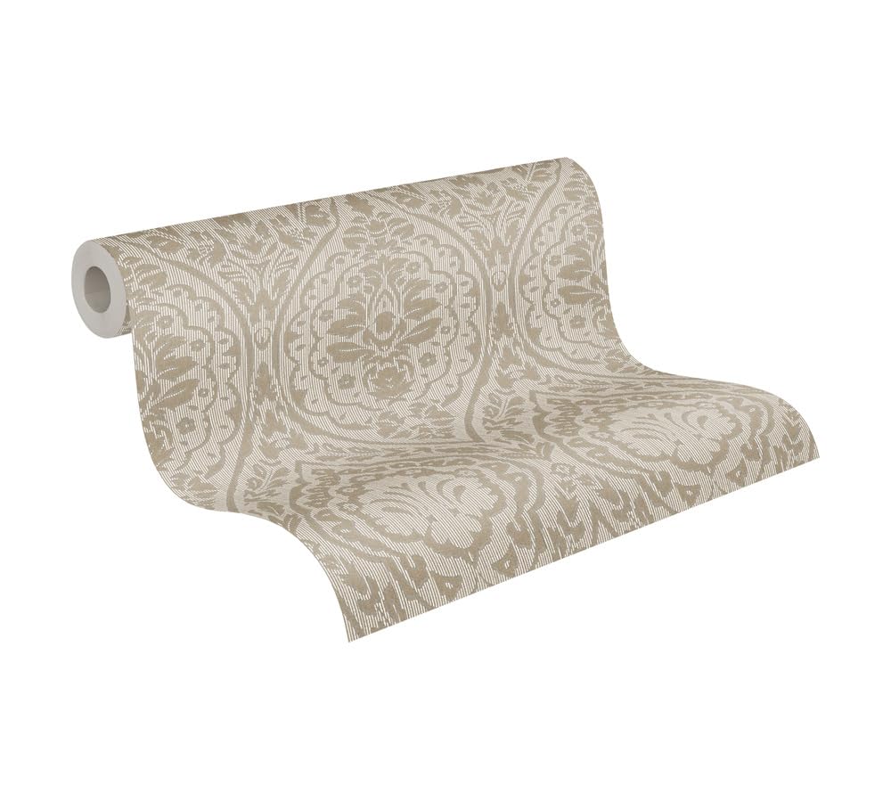 a-s-cr-ation-tessuto-2-96195-6-tapete-beige-braun-barock-10m image 4