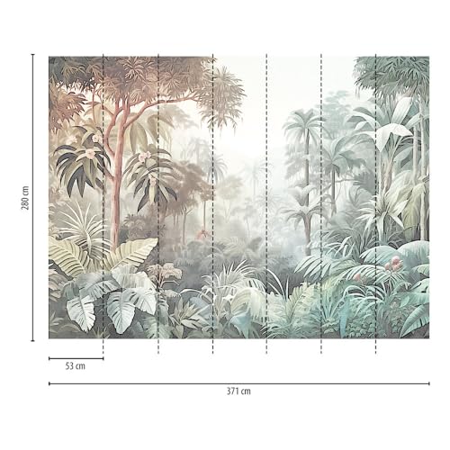 livingwalls-fototapete-dschungel-bunt-3-71x2-80m-vlies-399011 image 6