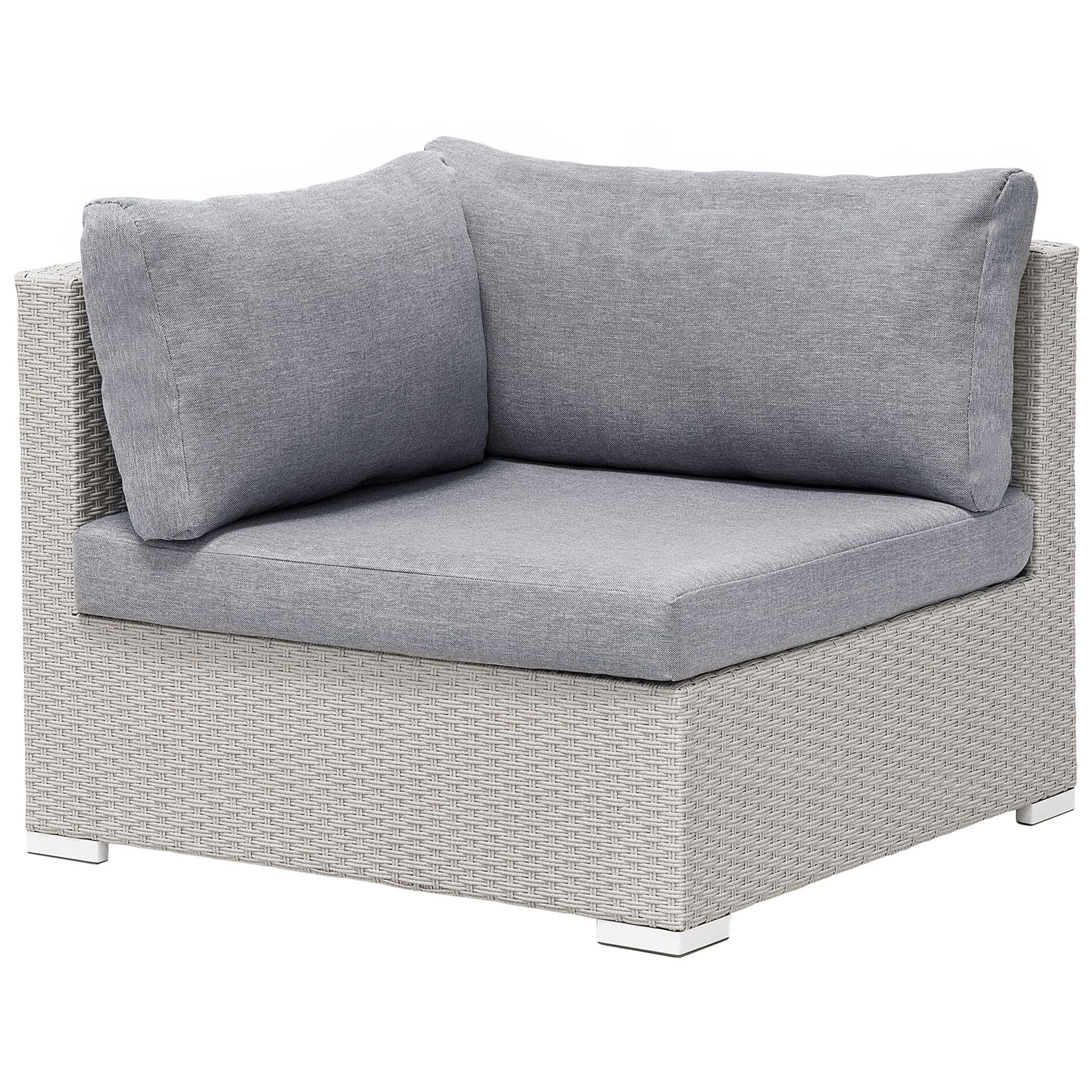 beliani-sano-ii-loungeset-rattan-hellgrau-links-4-personen image 8