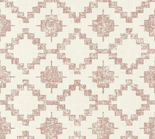 a-s-cr-ation-california-36375-3-vliestapete-creme-rot-ethno-look image 1