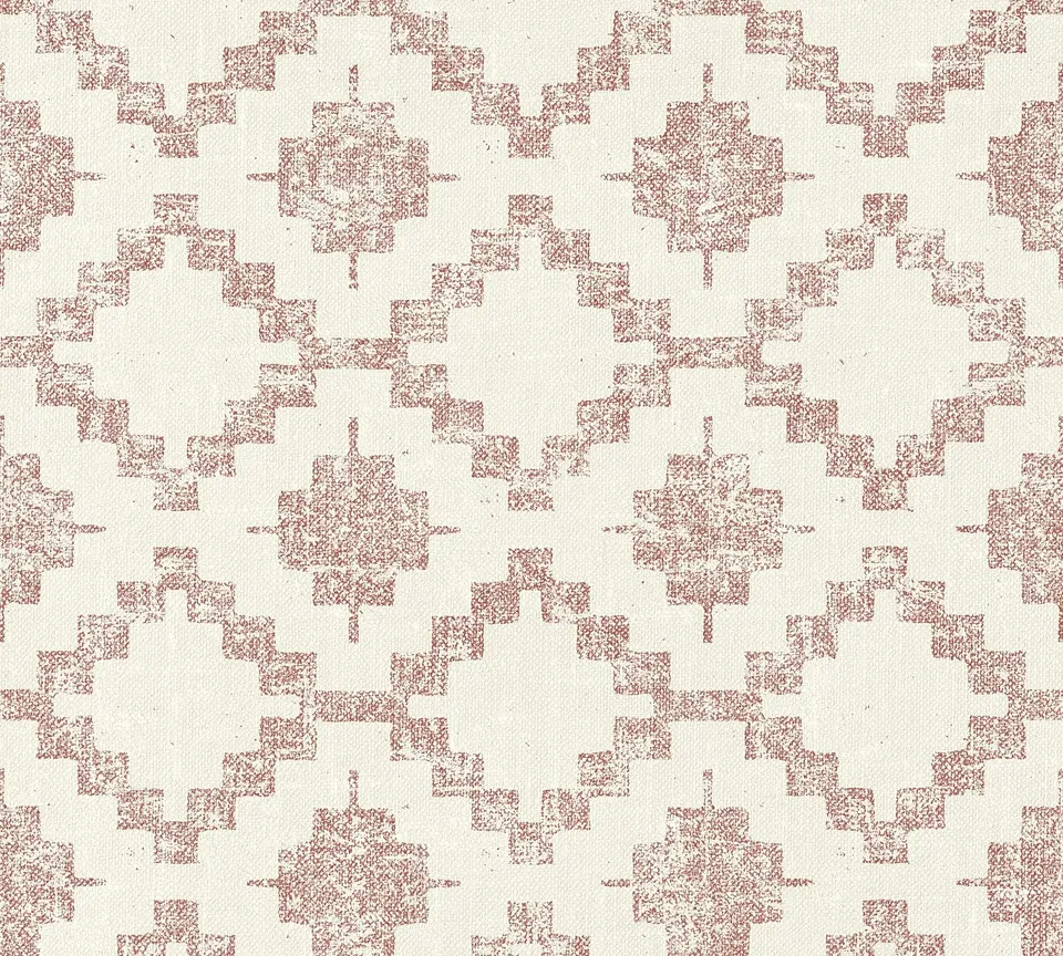 a-s-cr-ation-california-36375-3-vliestapete-creme-rot-ethno-look image 1