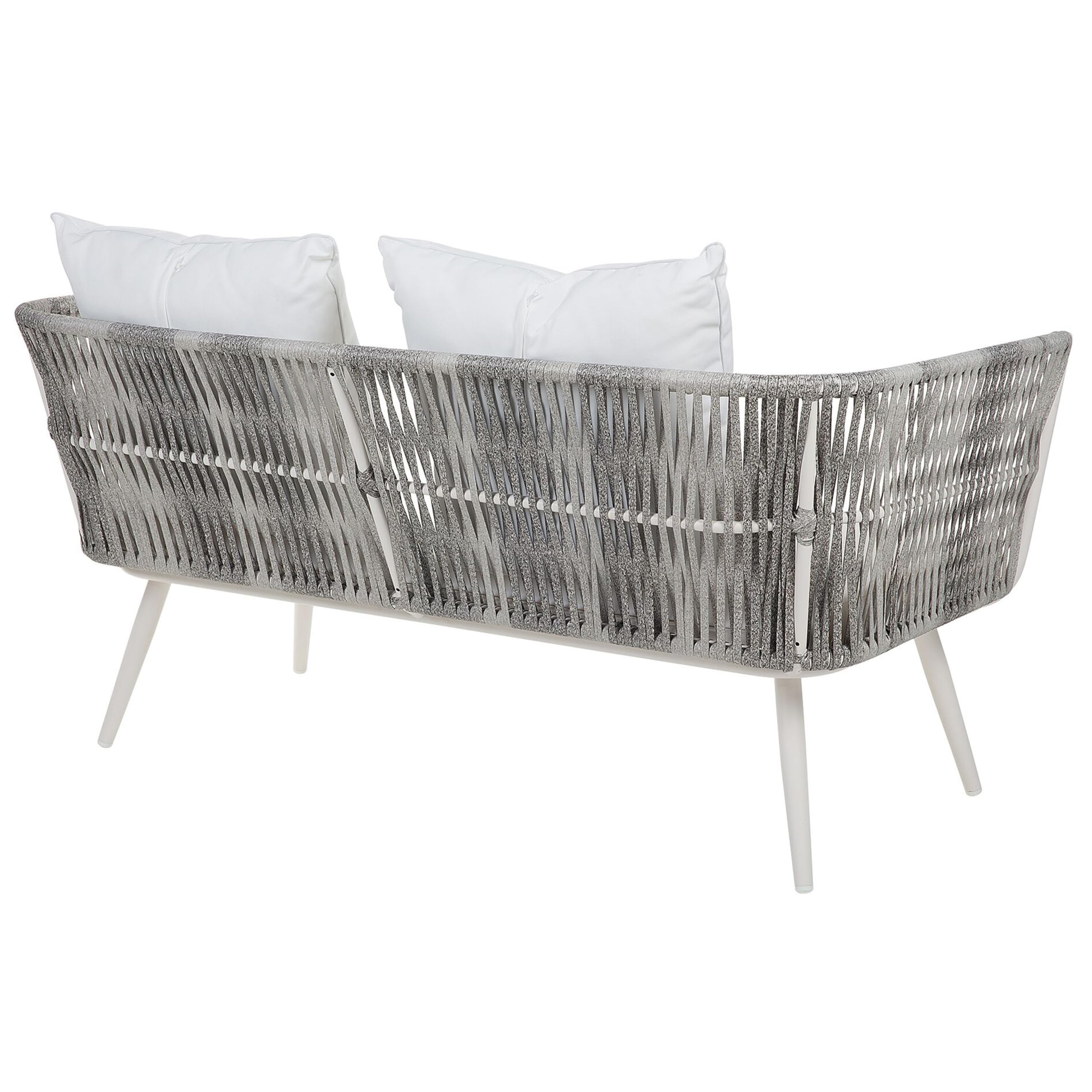 beliani-ragusa-garten-set-rattan-cremewei-4-sitzer-glas image 5