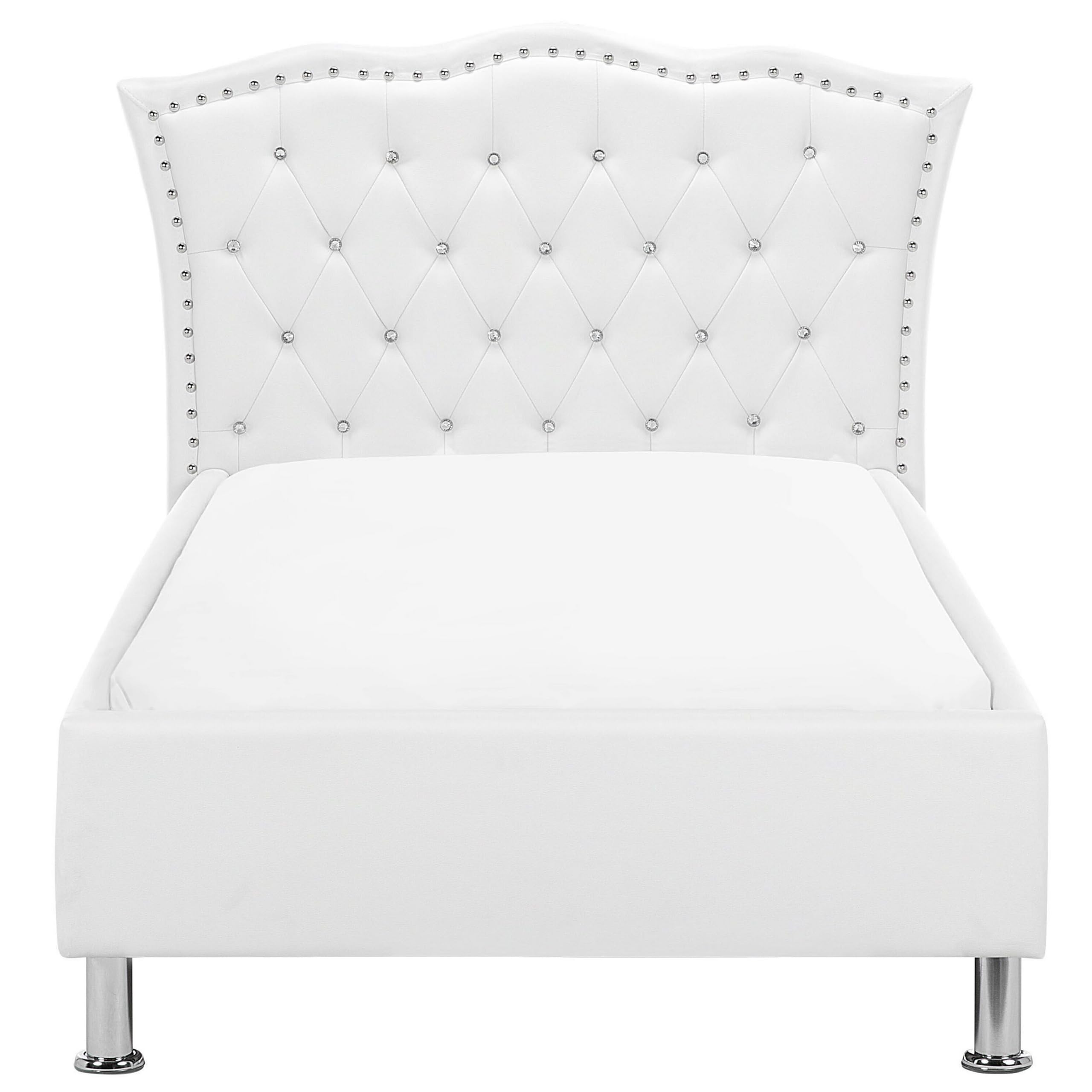 beliani-metz-bett-90x200-wei-kunstleder-einzelbett image 6