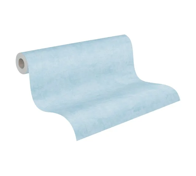 a-s-cr-ation-uni-vliestapete-kinderzimmer-tapete-blau-10-05m-matt image 1