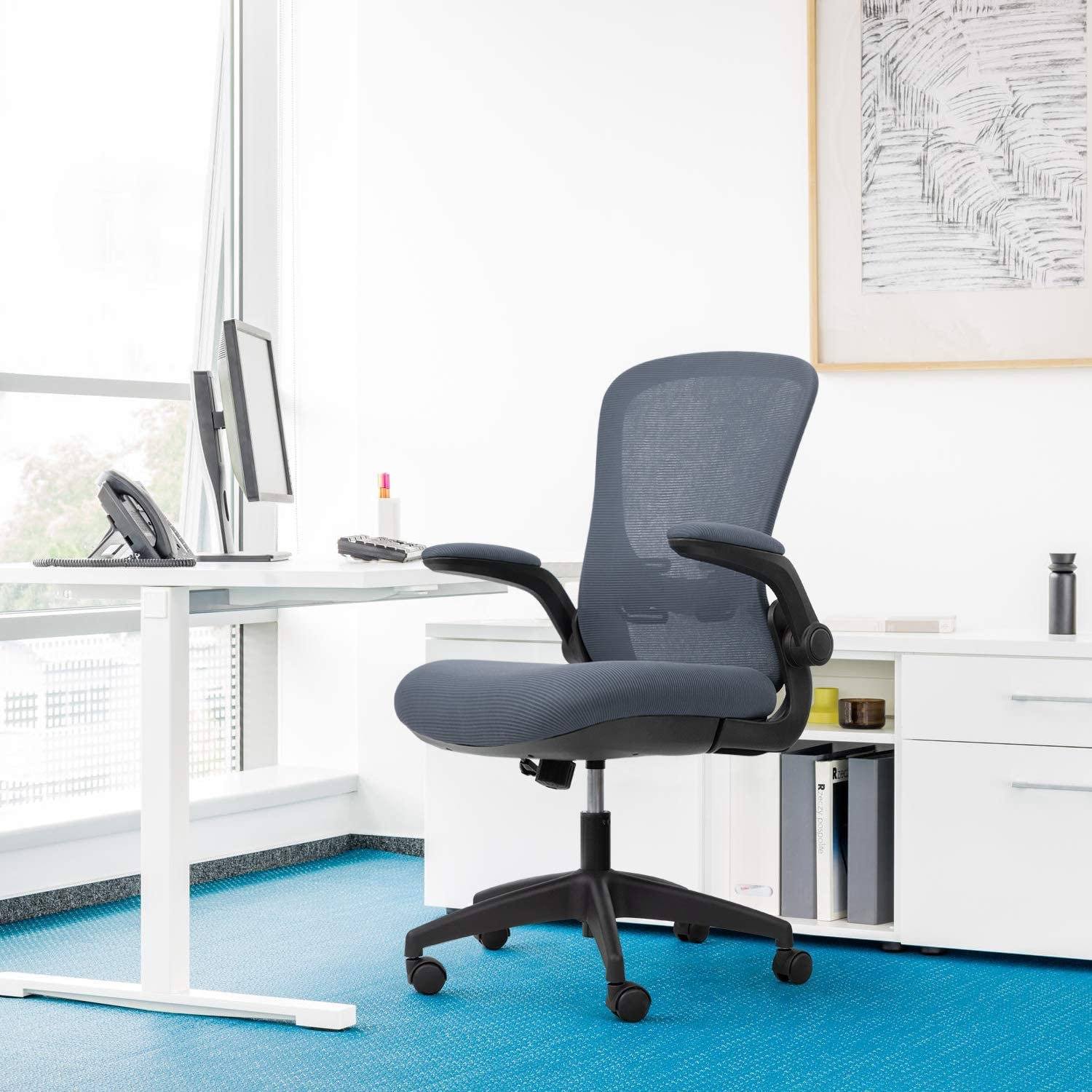 homall-office-mesh-b-rostuhl-schwarz-netz-ergonomisch-lehne image 2