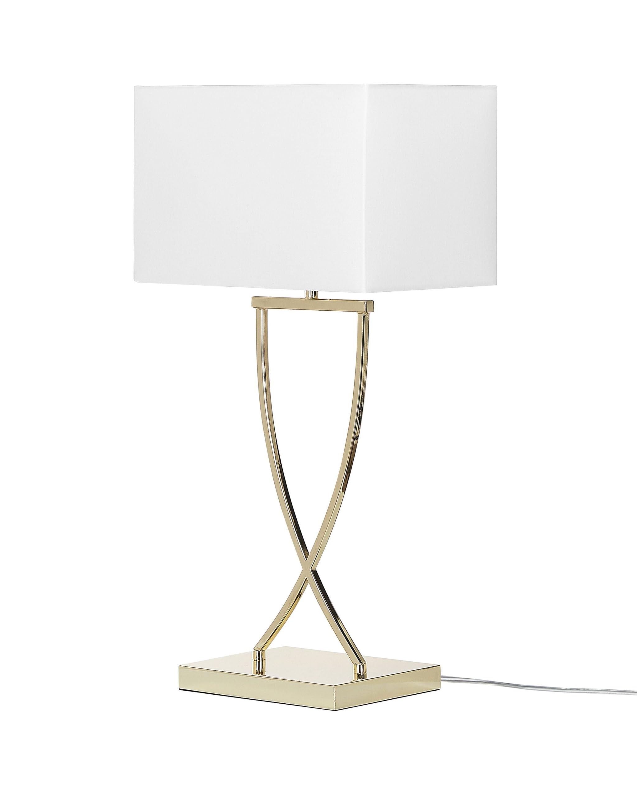 beliani-yasuni-tischlampe-wei-gold-62-cm-skandinavisch image 1