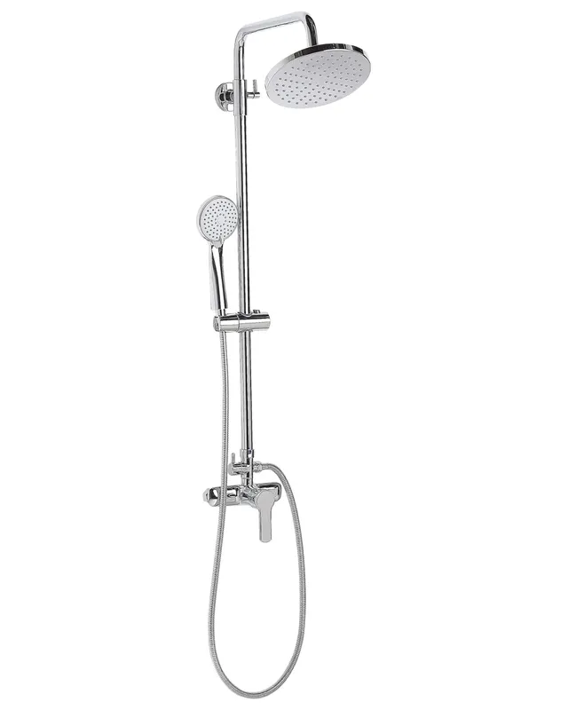 beliani-tinkisso-dusch-set-silber-chrom-mit-kopfbrause image 1