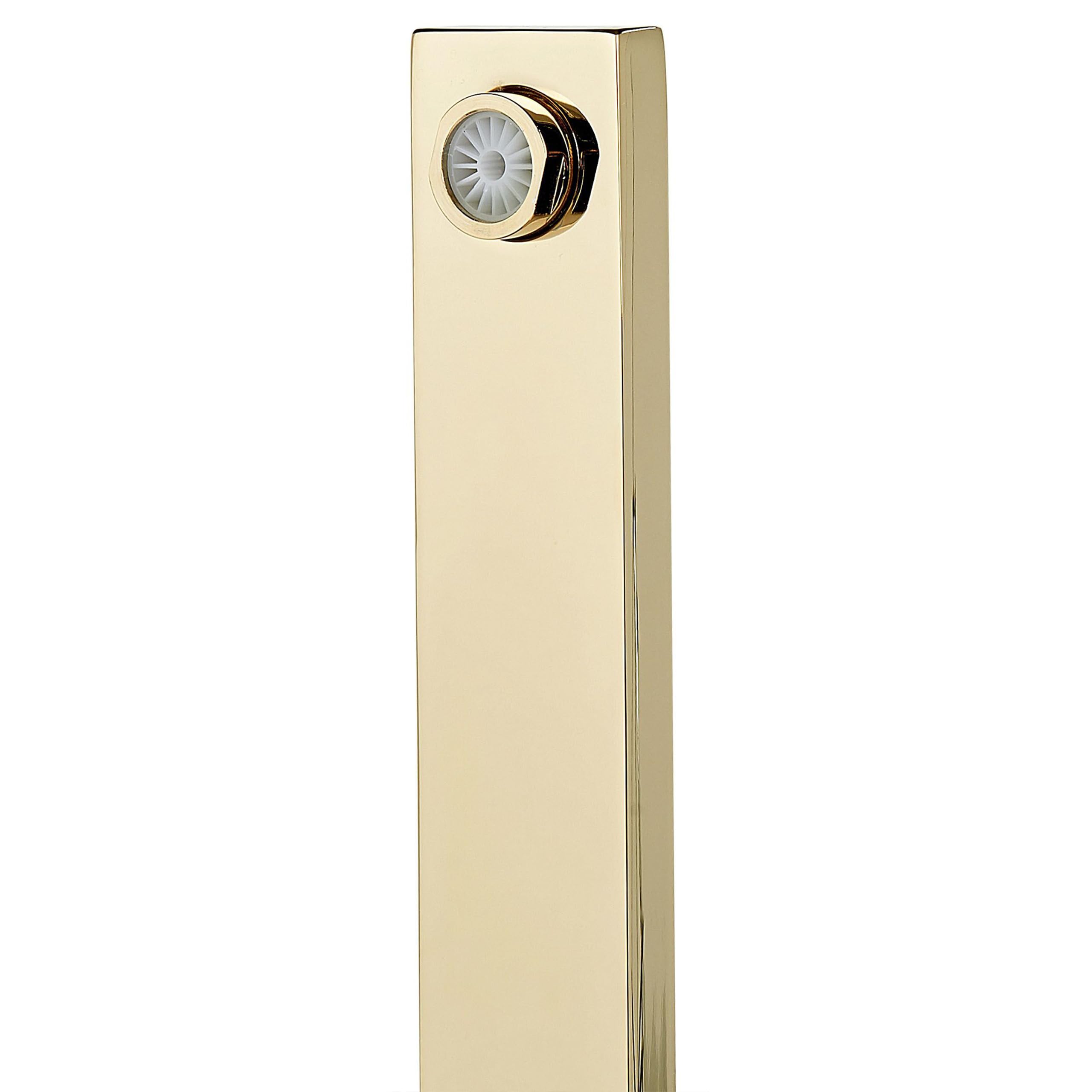 beliani-badewannenarmatur-freistehend-gold-messing-mit-brause image 7