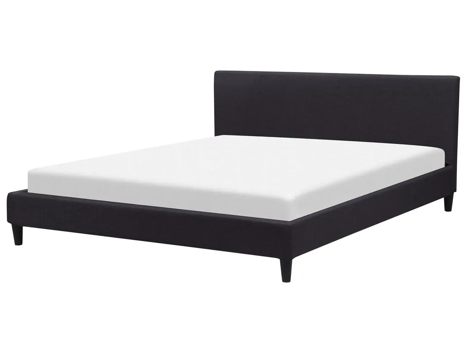 beliani-fitou-bett-180x200-schwarz-polsterbett image 1