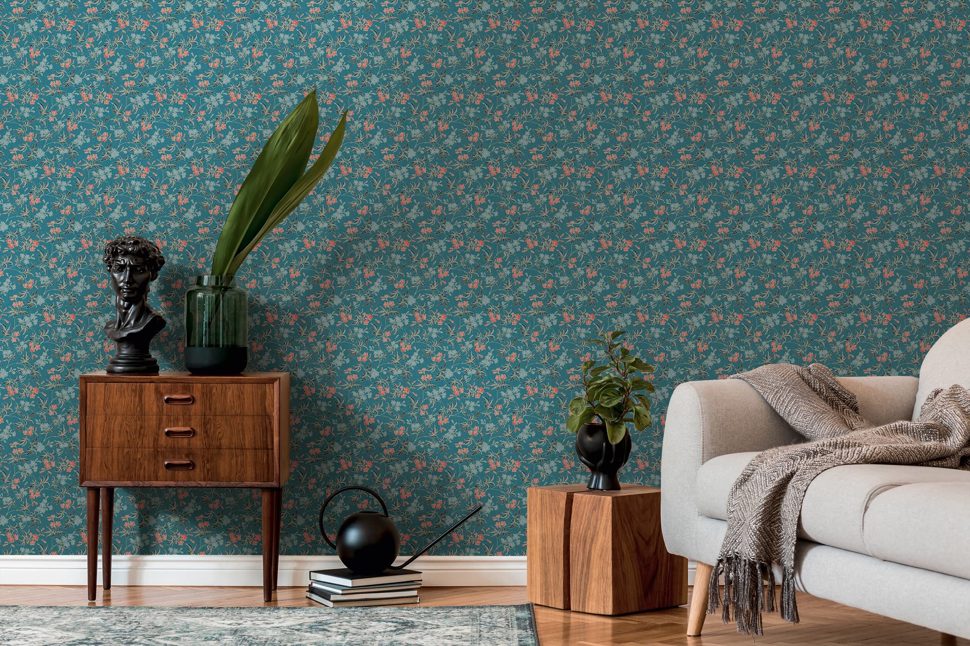 a-s-cr-ation-art-of-eden-390634-blumentapete-blau-bunt-10m image 7