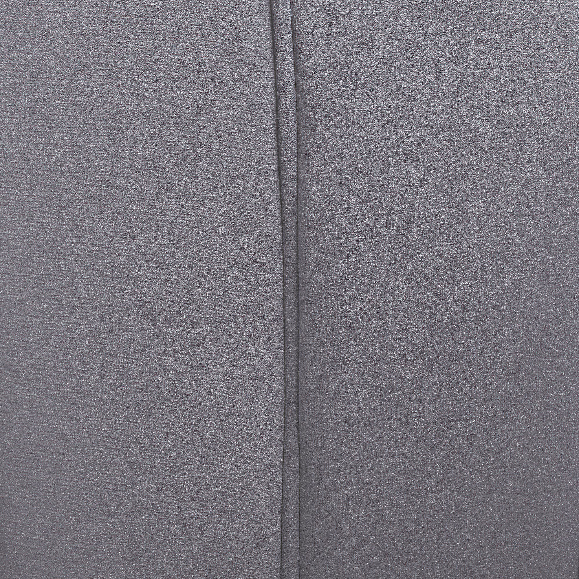 beliani-lovikka-retro-sessel-samt-grau-mit-metallbeinen image 8