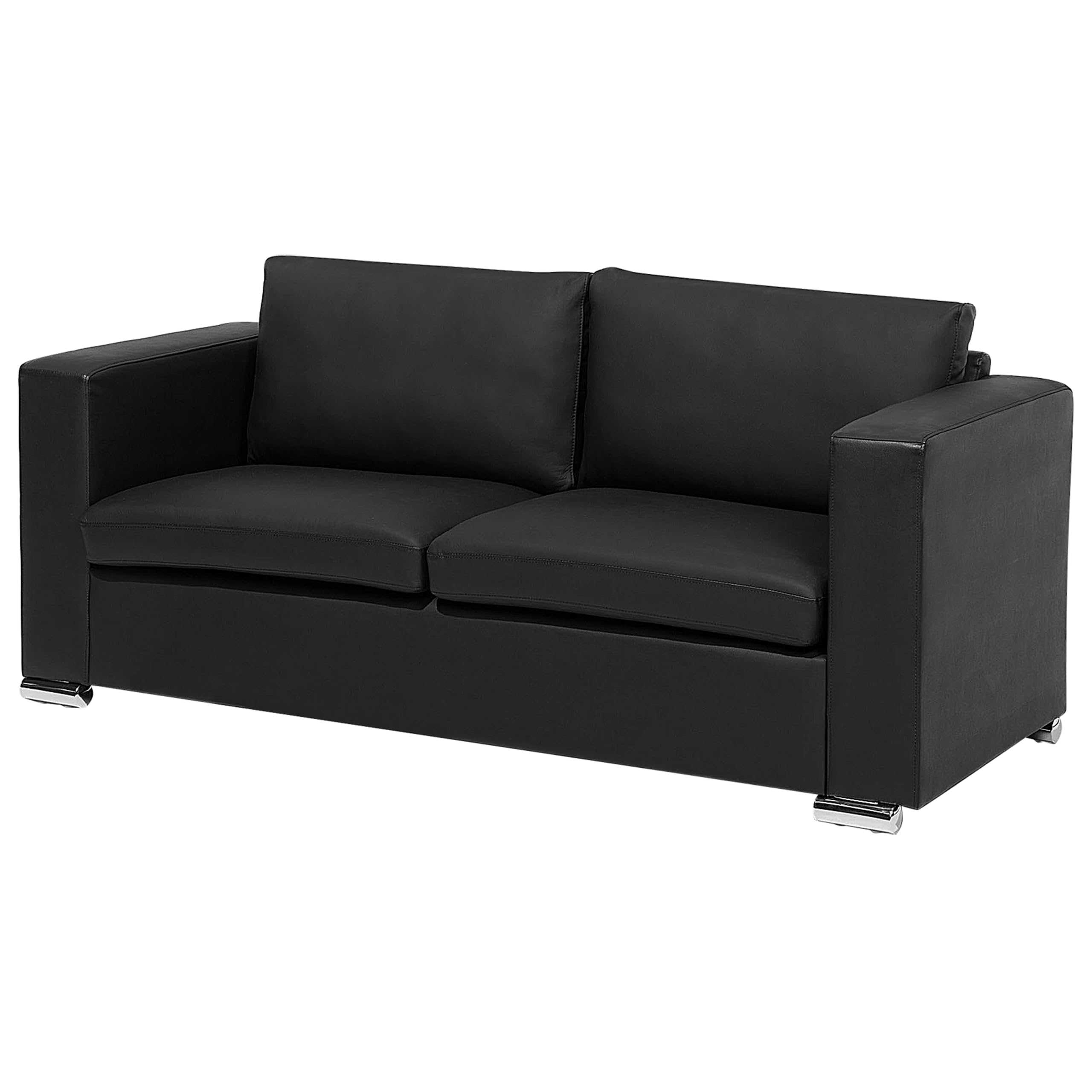 beliani-helsinki-3-sitzer-sofa-echtleder-schwarz image 6