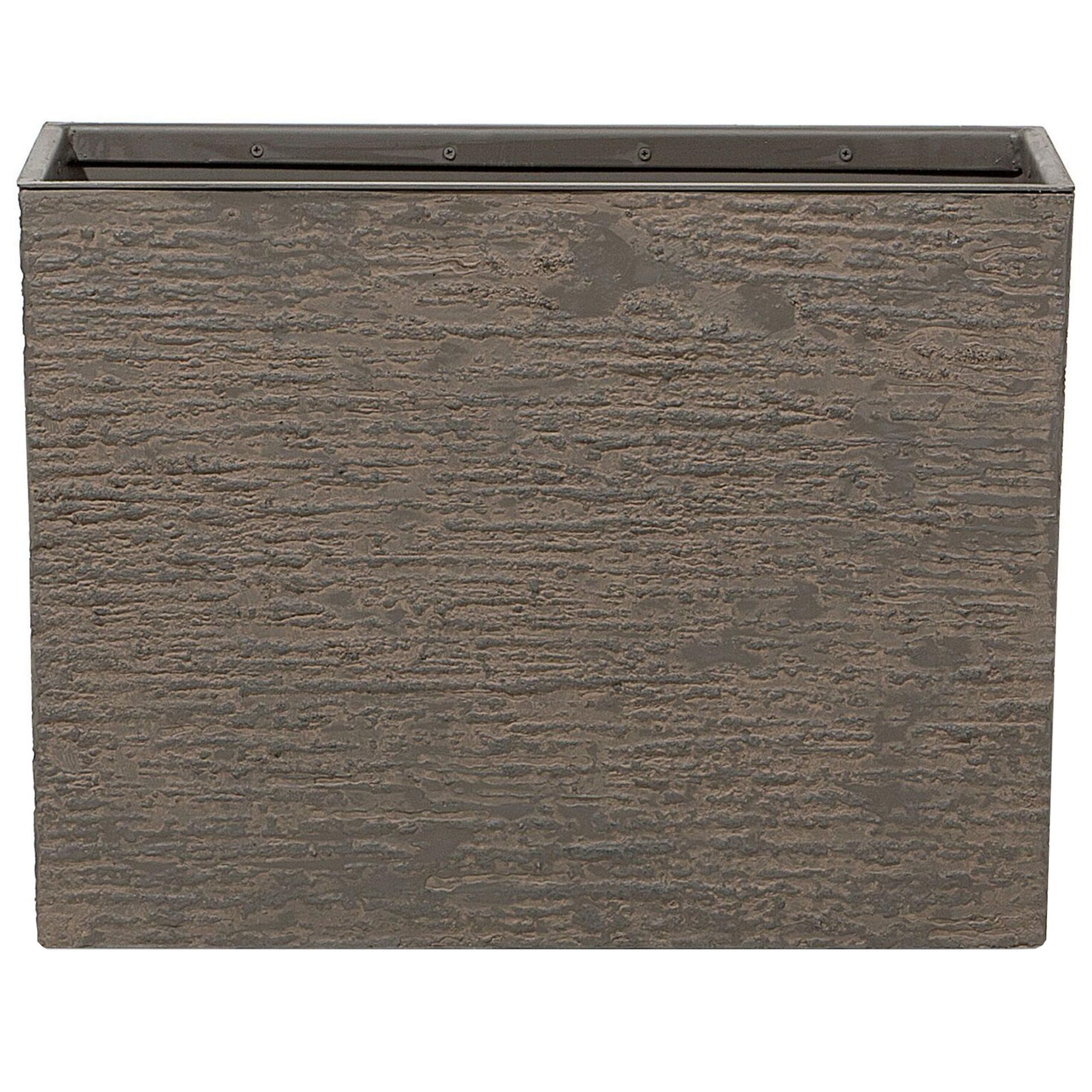 beliani-edessa-blumentopf-60x45-cm-braun-rechteckig-54-l image 1