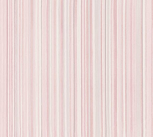 a-s-cr-ation-attractive-378171-streifentapete-rosa-creme image 6