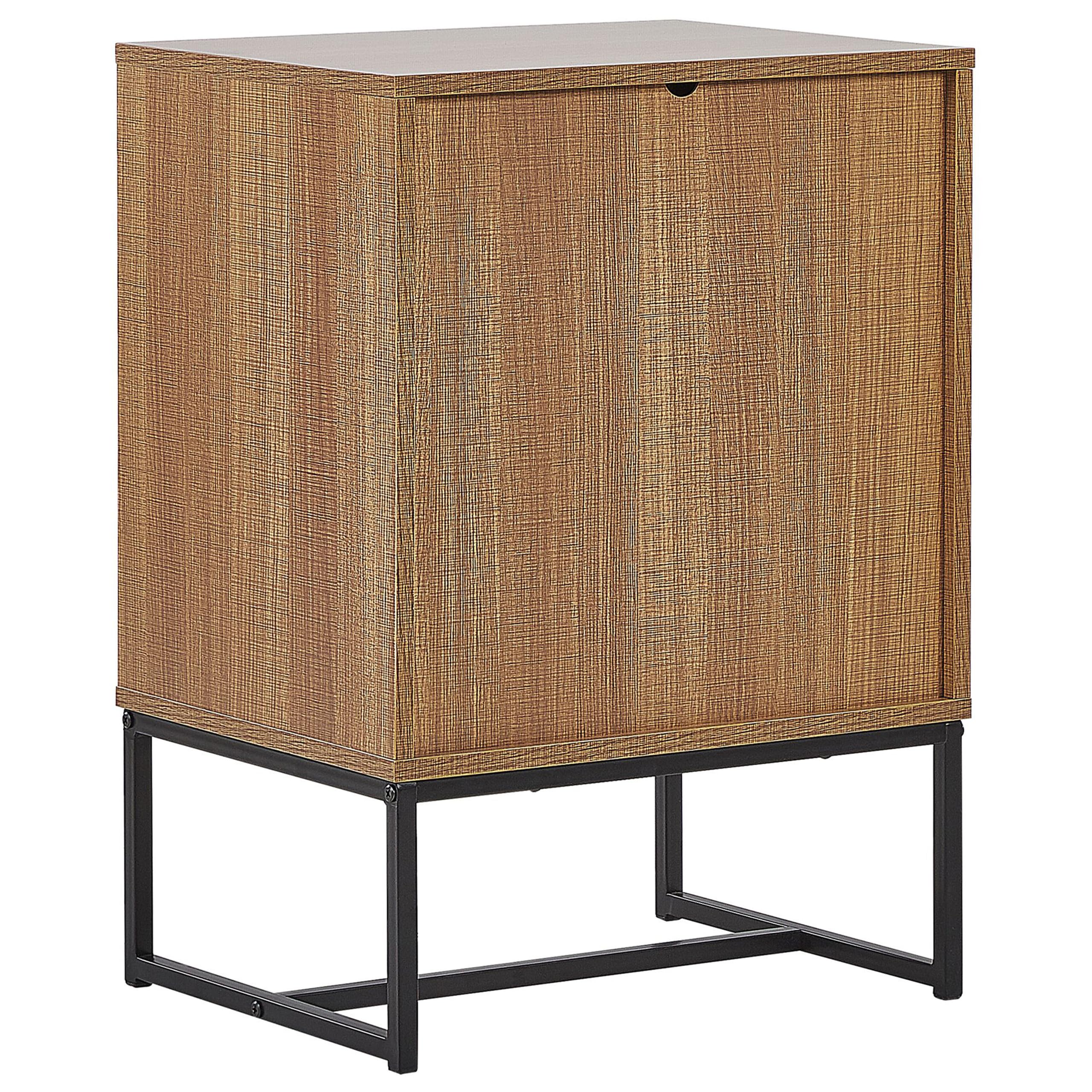 beliani-nueva-nachttisch-nachtschrank-hell-holz-wei-2-schubladen image 6