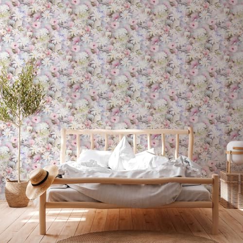 a-s-cr-ation-blumentapete-wei-rosa-floral-papiertapete-10m image 8