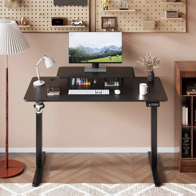 homall-standing-desk-schreibtisch-47-zoll-schwarz-elektrisch image 1