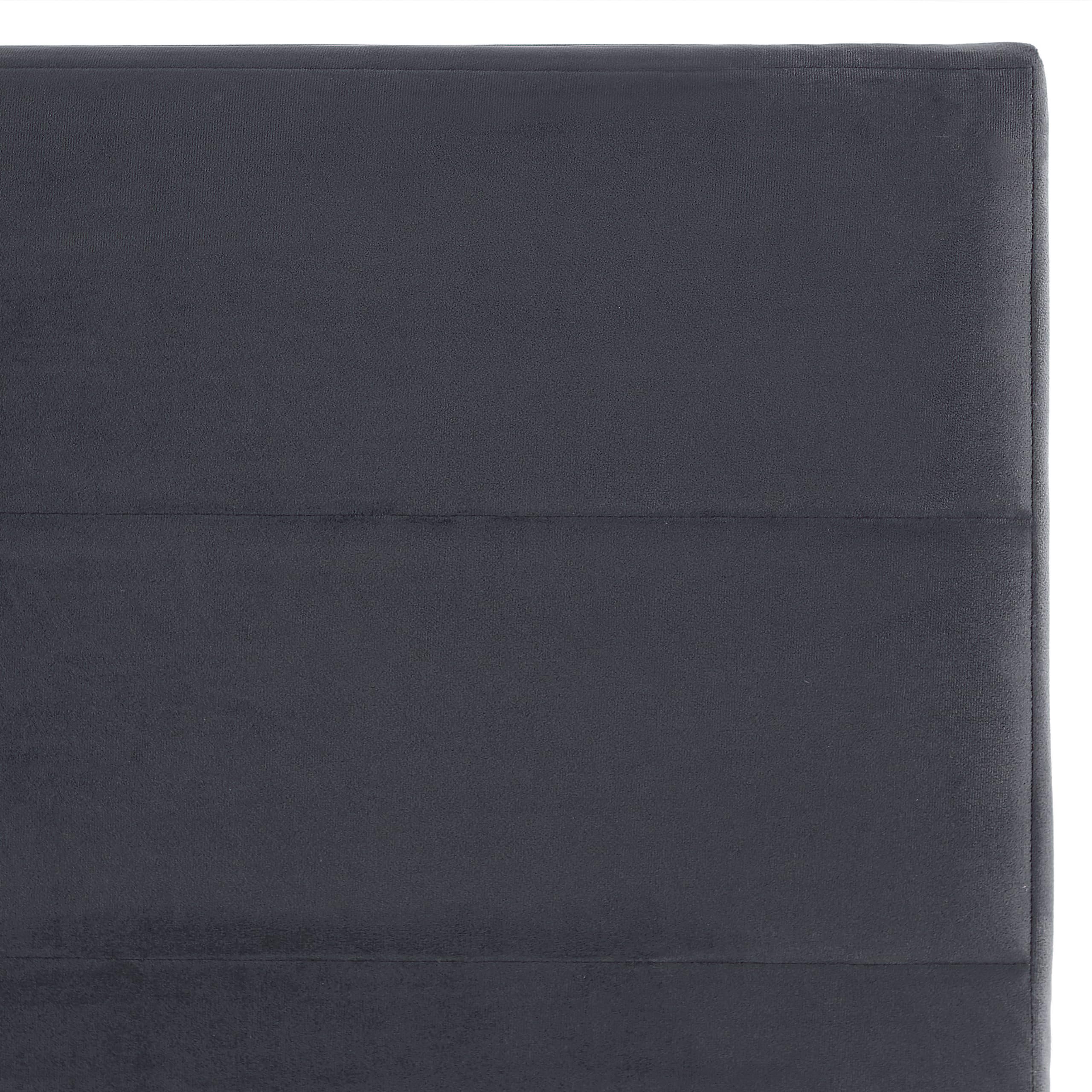 beliani-bellou-doppelbett-180x200-grau-samt image 7