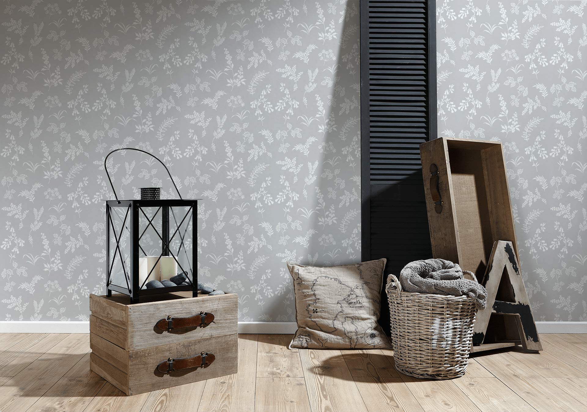 a-s-cr-ation-flavour-papiertapete-grau-floral-ansatzfrei image 3