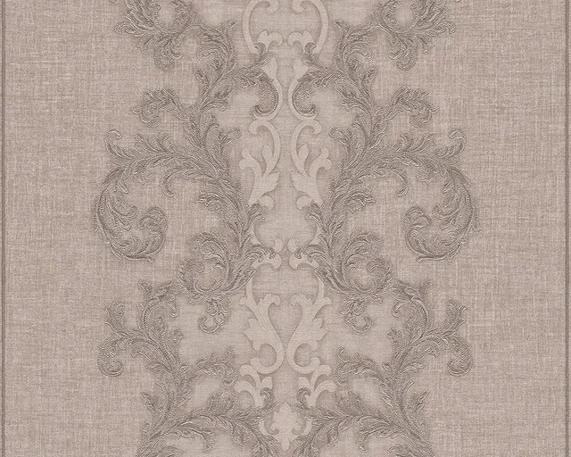 a-s-cr-ation-versace-962321-vlies-tapete-barock-braun-grau image 1