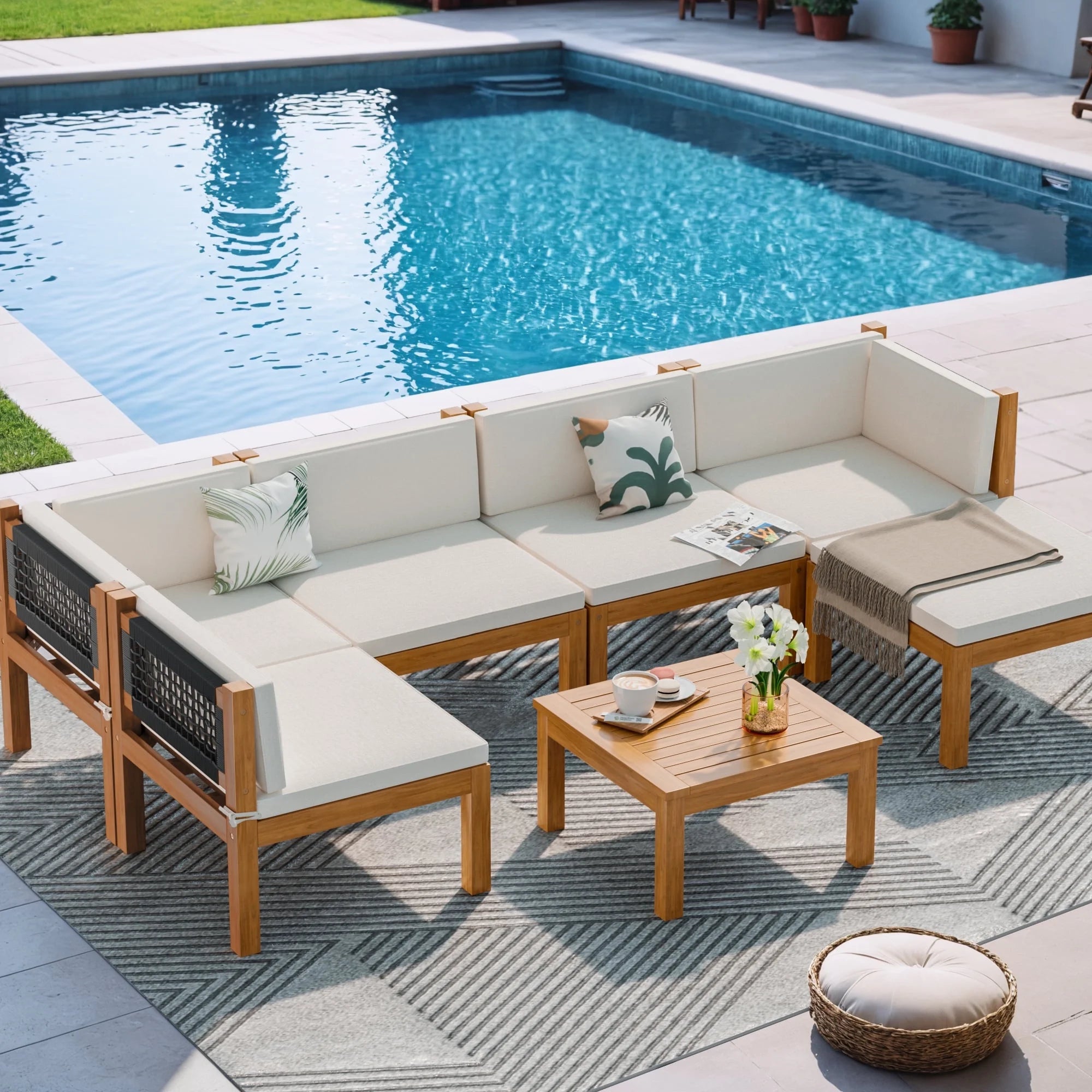 homall-patio-furniture-lounge-set-5-teilig-akazie-wei image 5