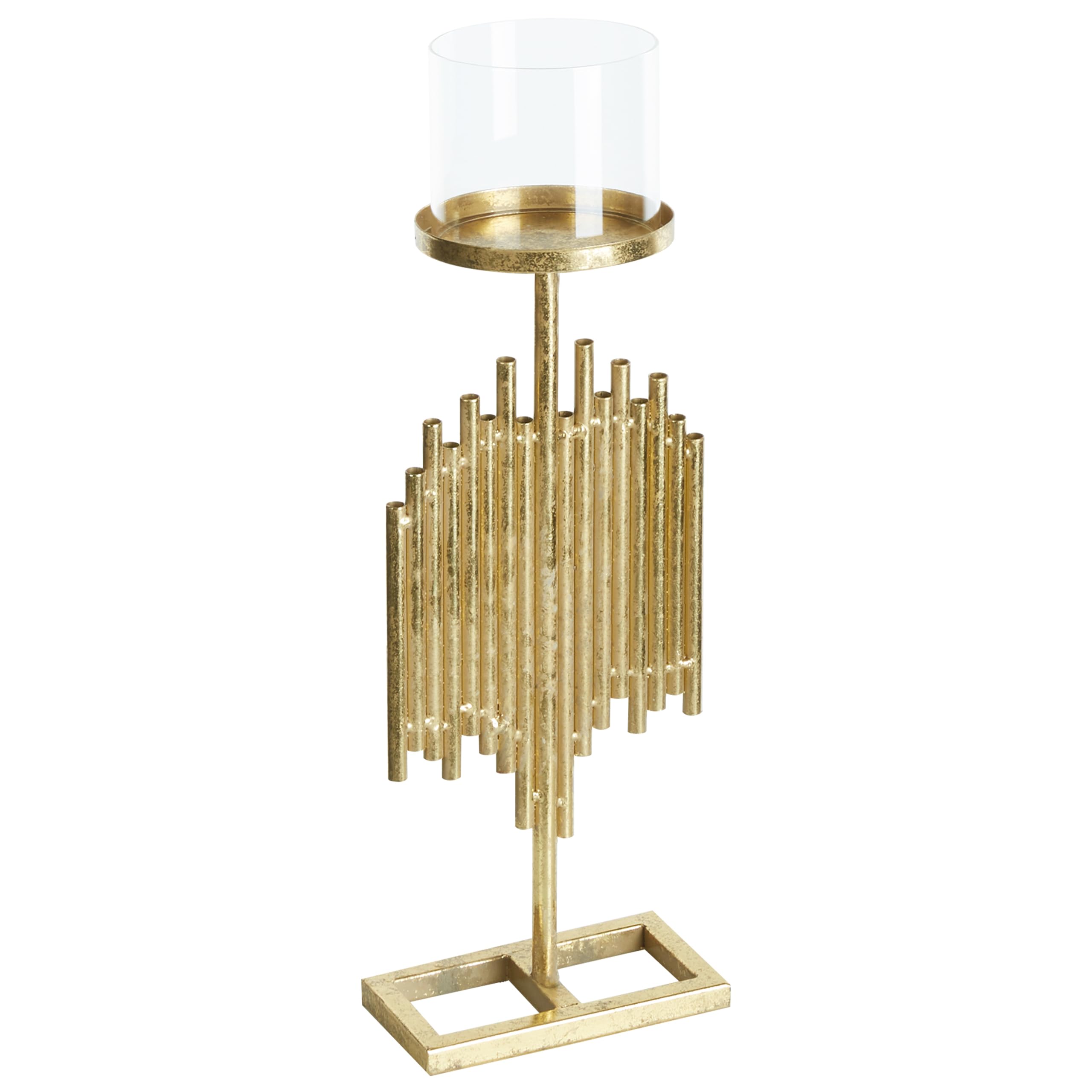 beliani-nias-kerzenst-nder-gold-glas-53cm-glamour image 4