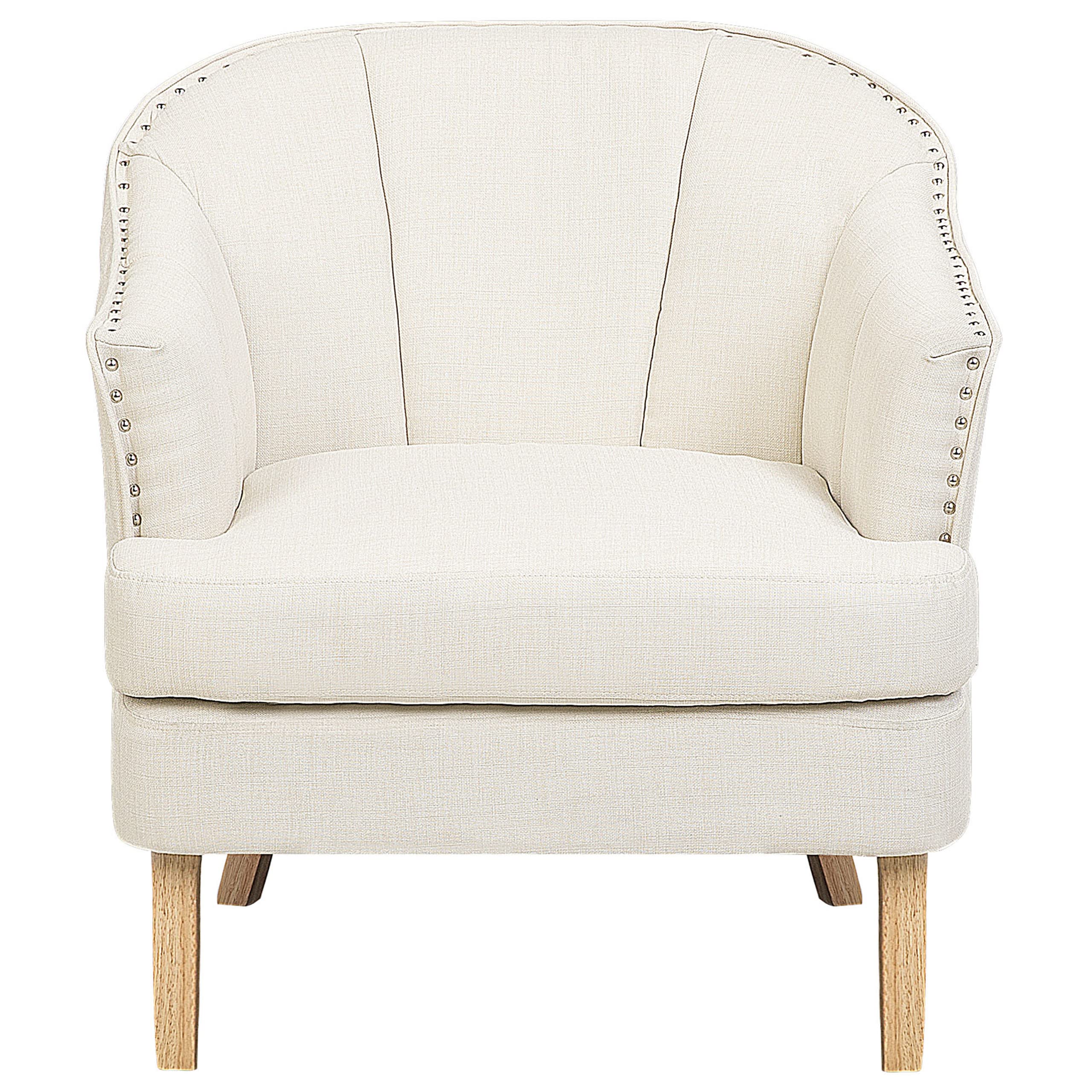 beliani-elverum-retro-sessel-beige-holzbeine-stoff image 6