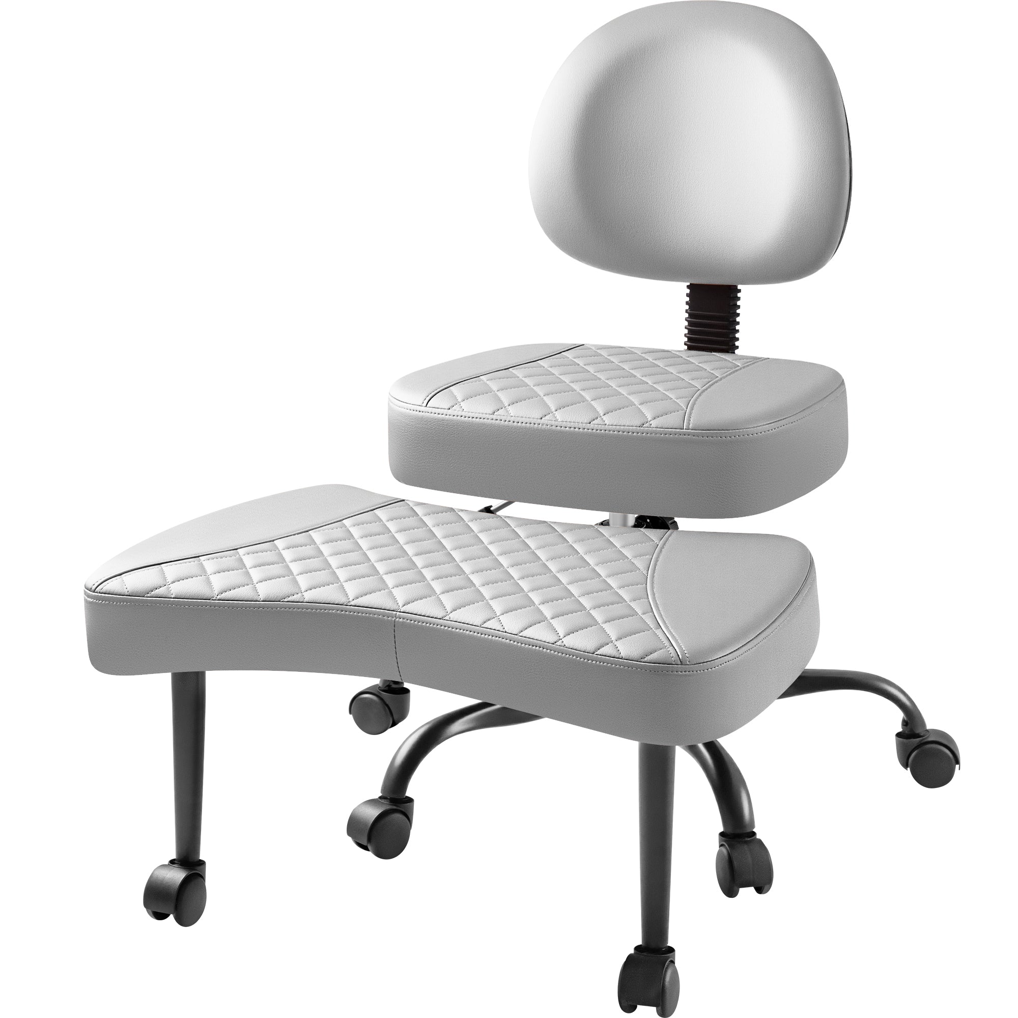 homall-office-mesh-chair-b-rostuhl-schwarz-pu-mit-lendenst-tze image 3