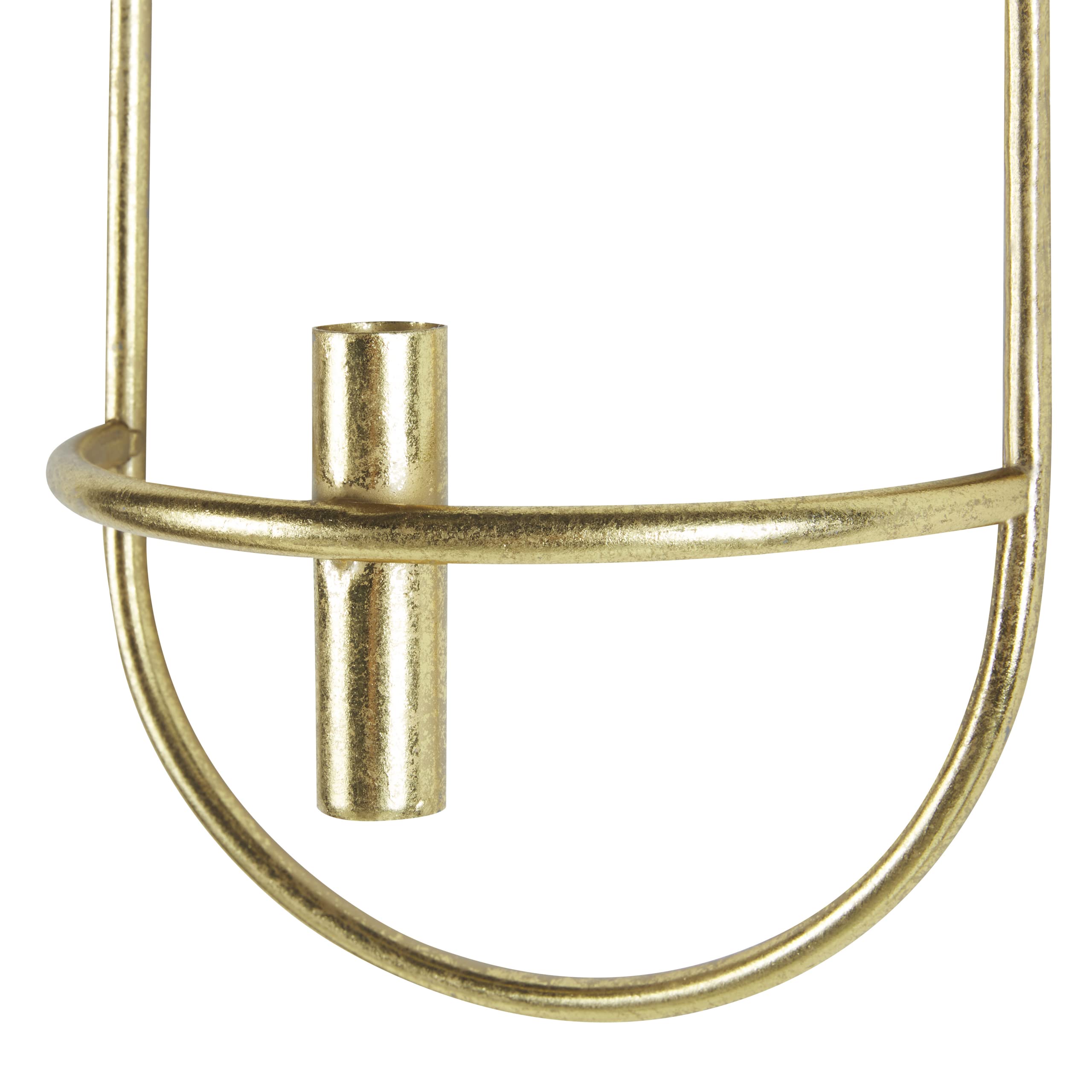 beliani-caviana-wandkerzenhalter-2er-set-gold-metall-oval image 6