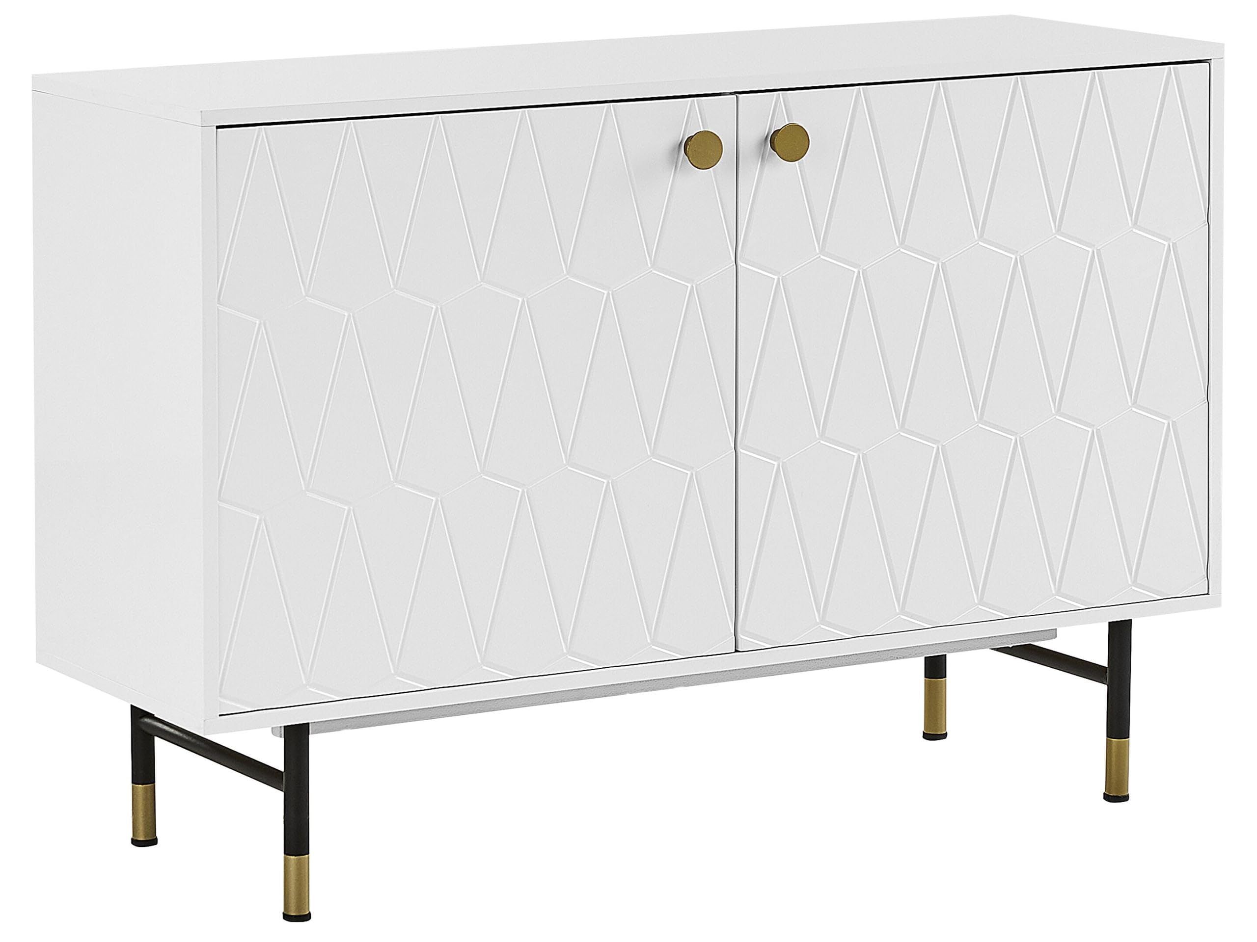 beliani-adante-kommode-wei-mit-muster-120-cm image 1