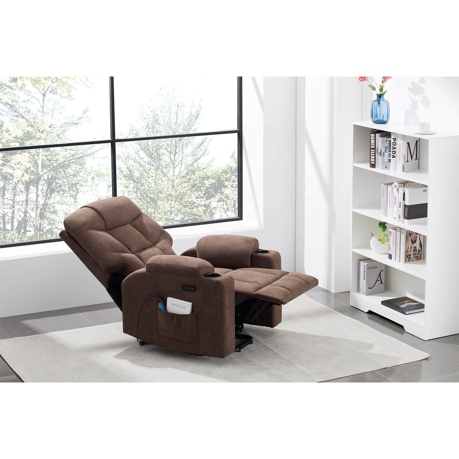 homall-recliner-chair-aufstehsessel-stoff-braun-w-rme image 3
