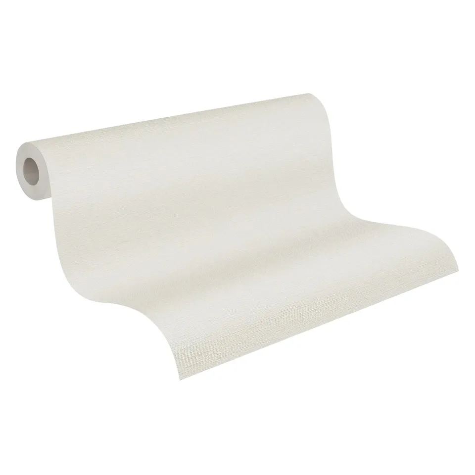 a-s-cr-ation-livingwalls-399881-vliestapete-uni-creme-wei image 1