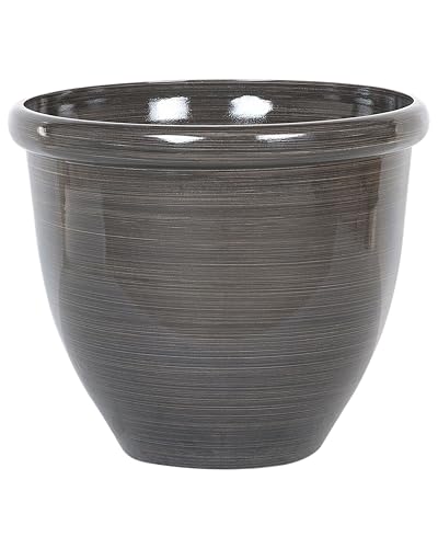 beliani-tesalia-blumentopf-braun-rund-40x40x34-cm-25-l image 8