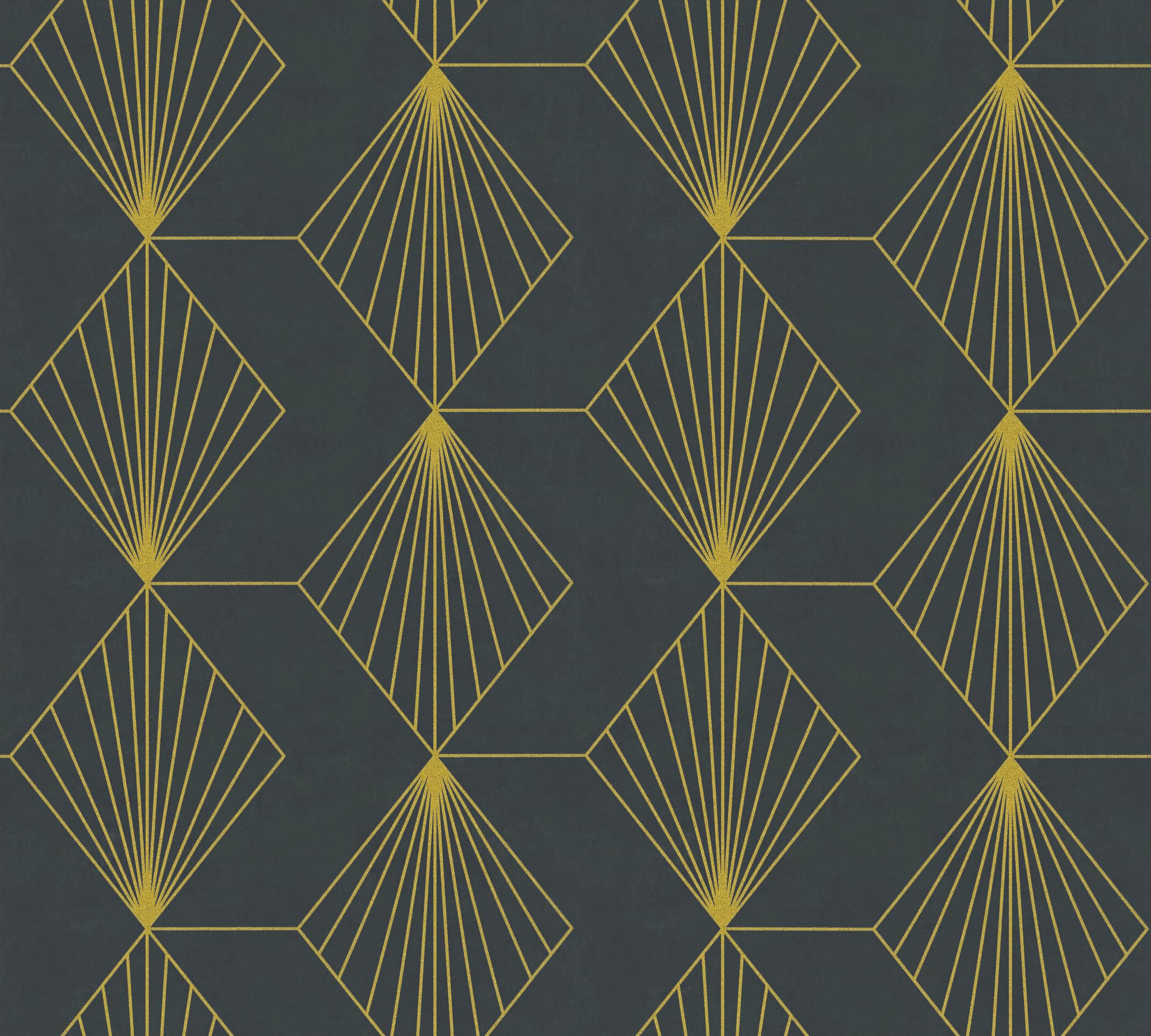 a-s-cr-ation-french-affair-361562-vliestapete-schwarz-gold-geometrisch image 4