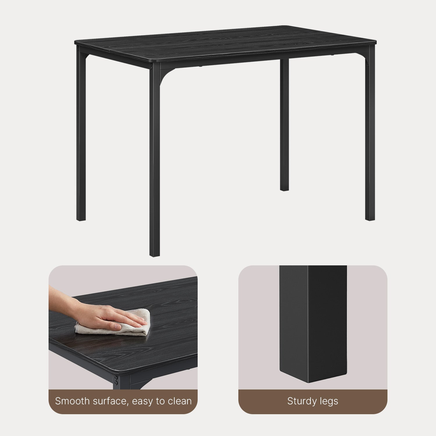 bealife-tb65-essgruppe-5-teilig-schwarz-f-r-4-personen image 4
