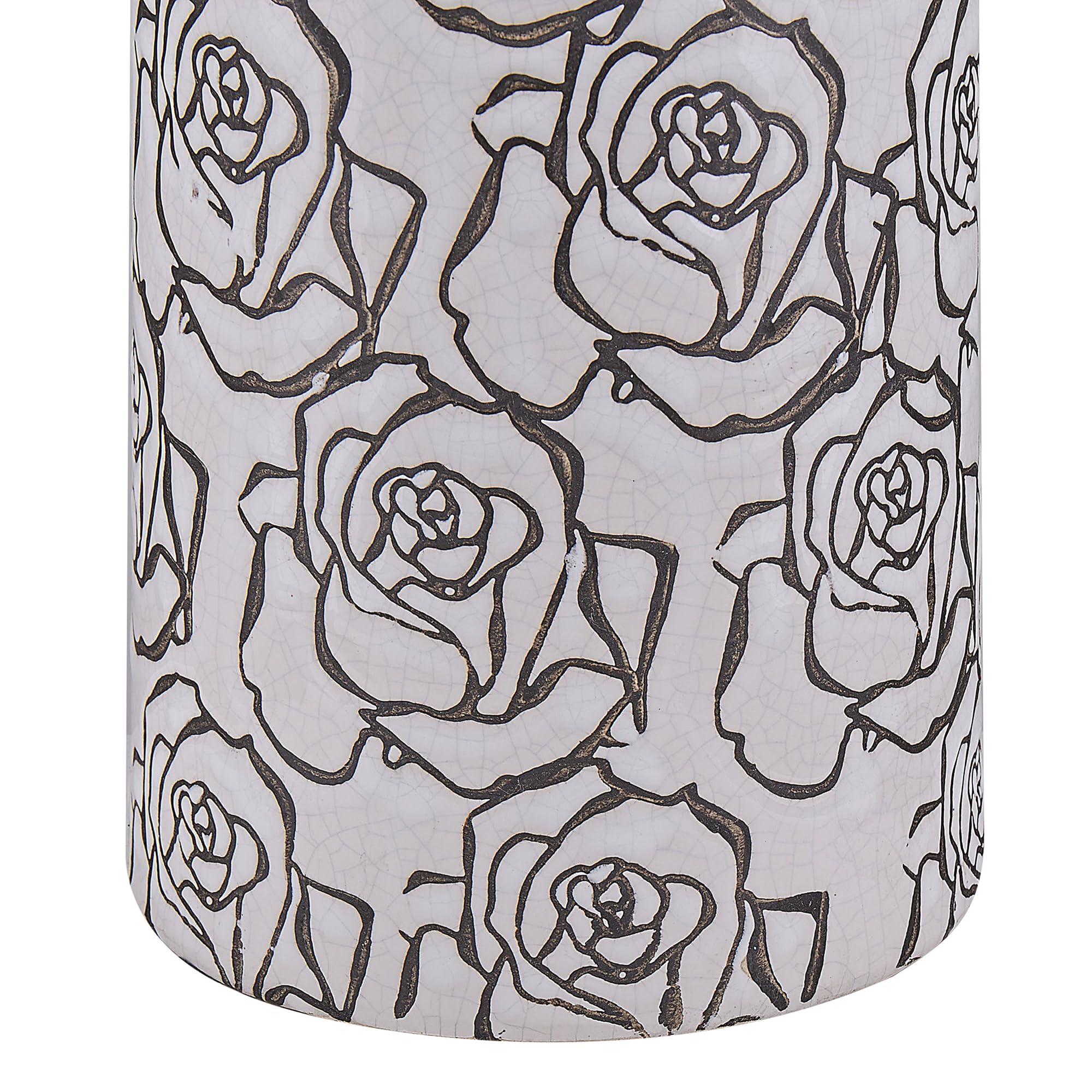 alinda-blumenvase-steinzeug-wei-rosen-retro-deko-vase image 5