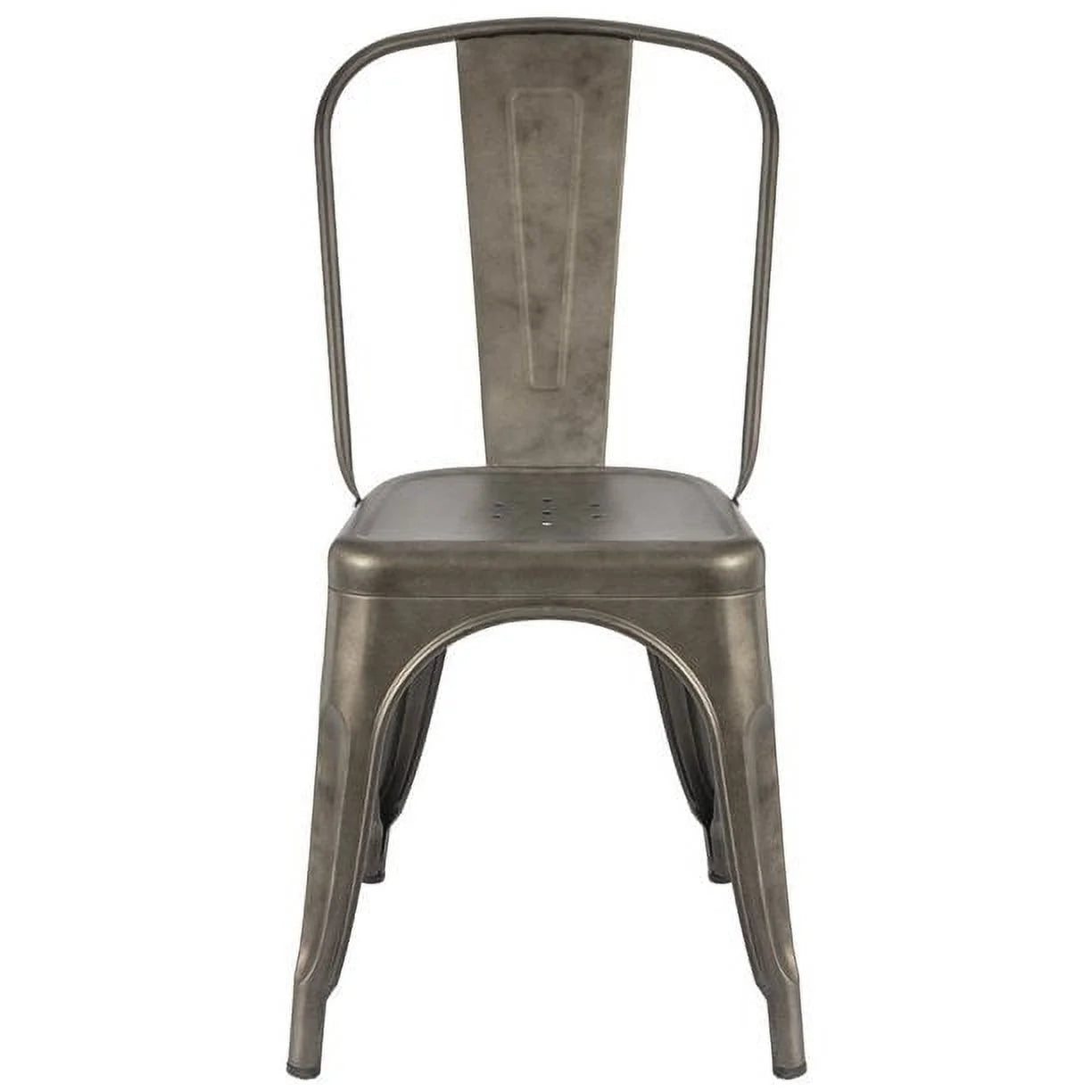 homall-metal-chair-barstool-metallstuhl-4er-set-gun image 2