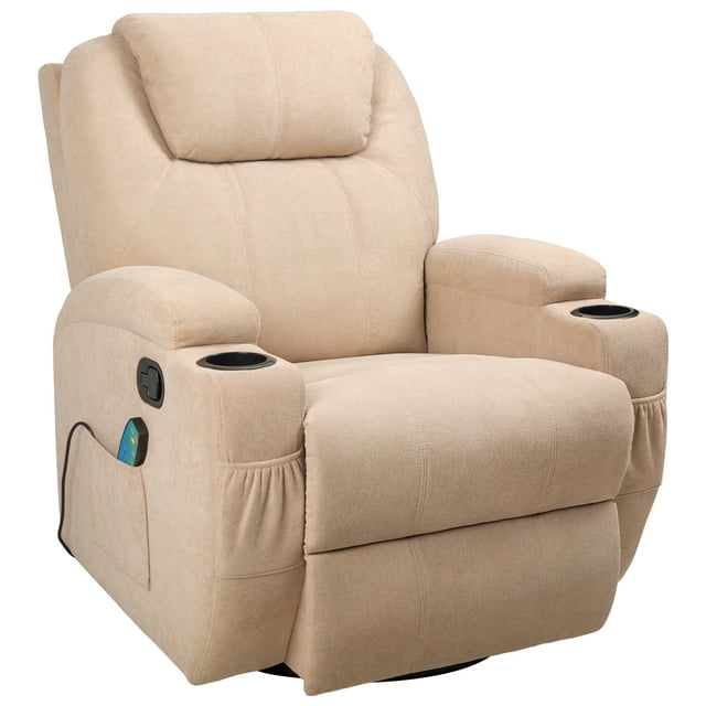 homall-recliner-chair-massagesessel-schwarz-heizfunktion image 1