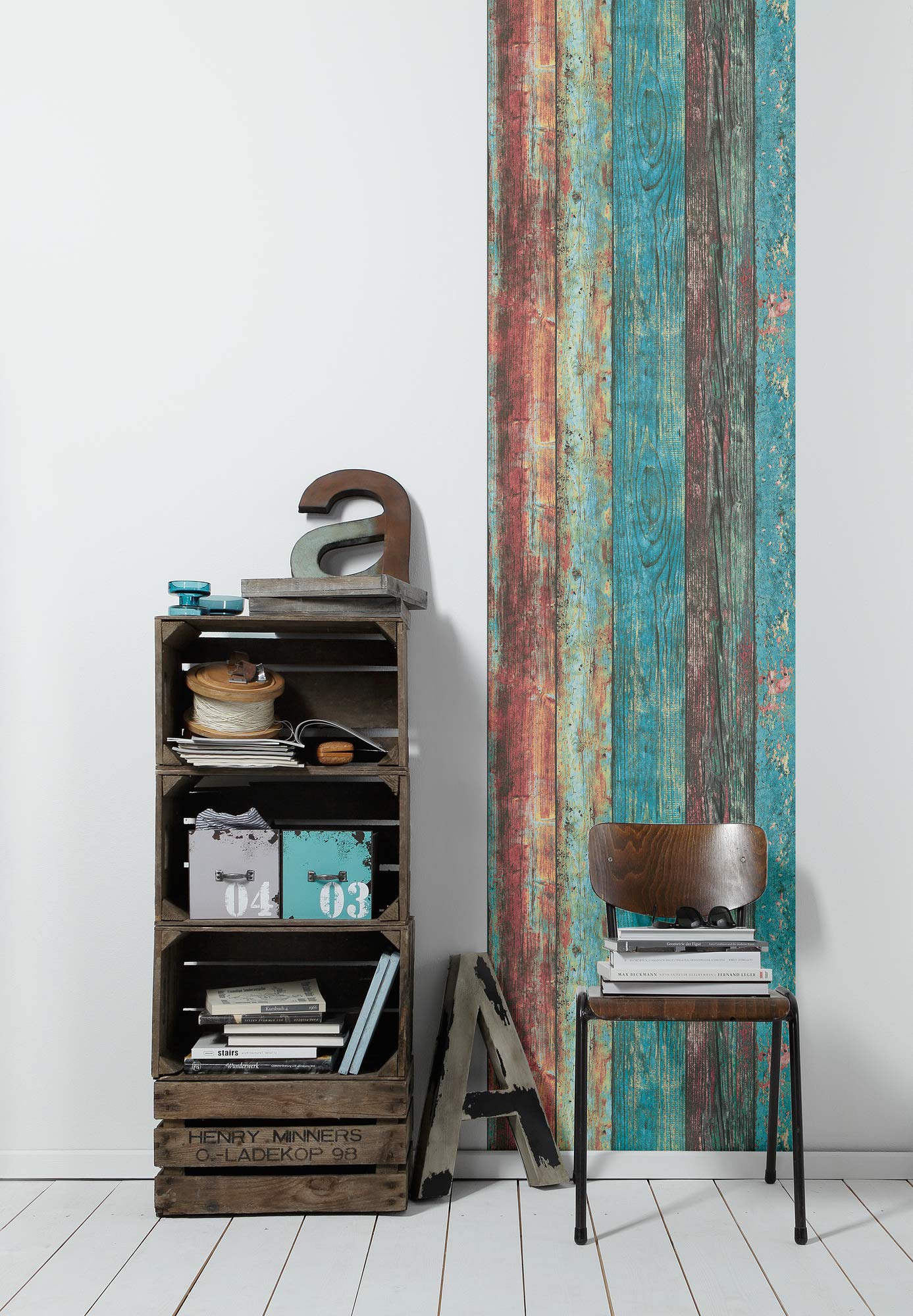 a-s-cr-ation-livingwalls-klebefolie-holzoptik-t-rkis-0-52x2-5m image 1