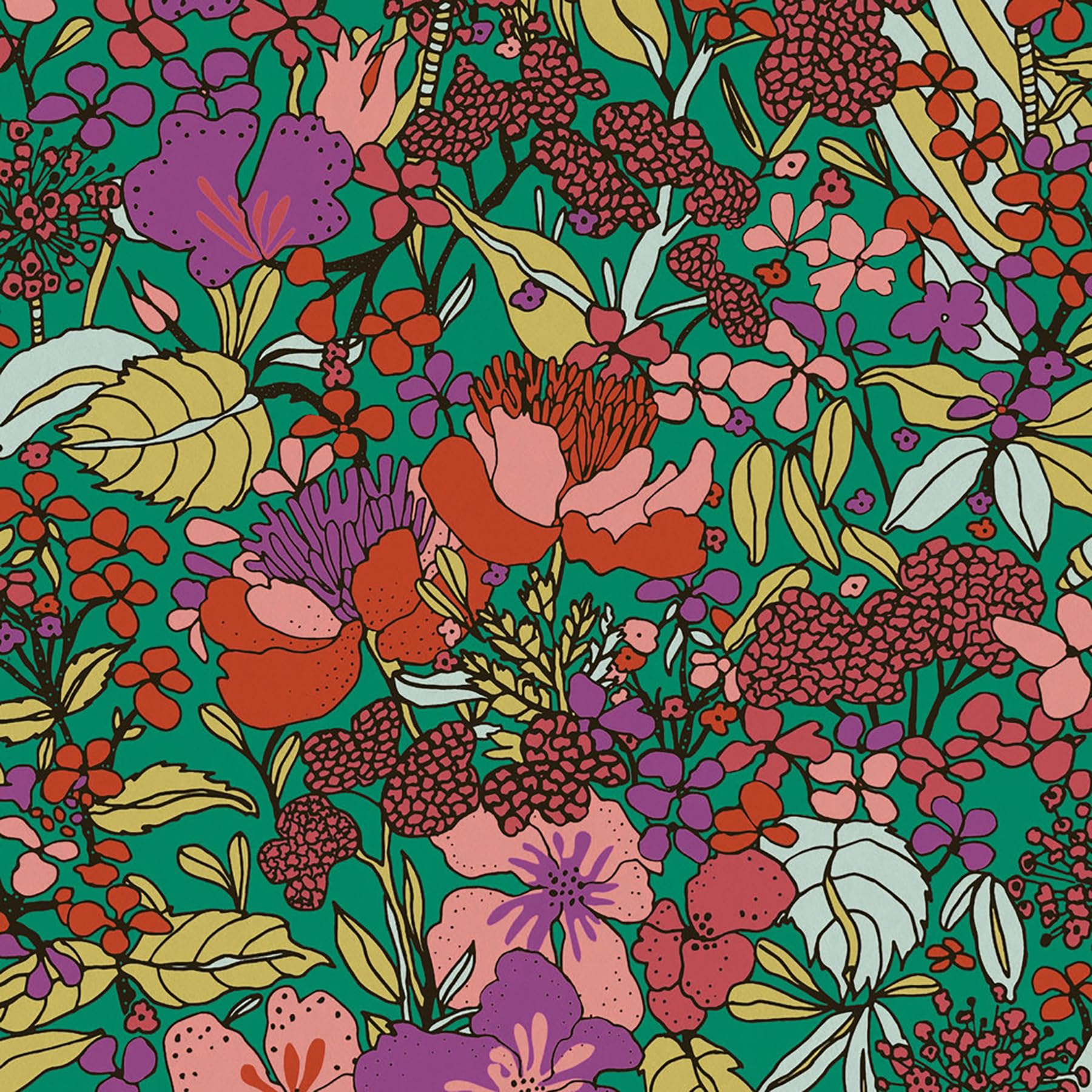 a-s-cr-ation-floral-impression-37756-1-blumentapete-bunt-10-05m image 1